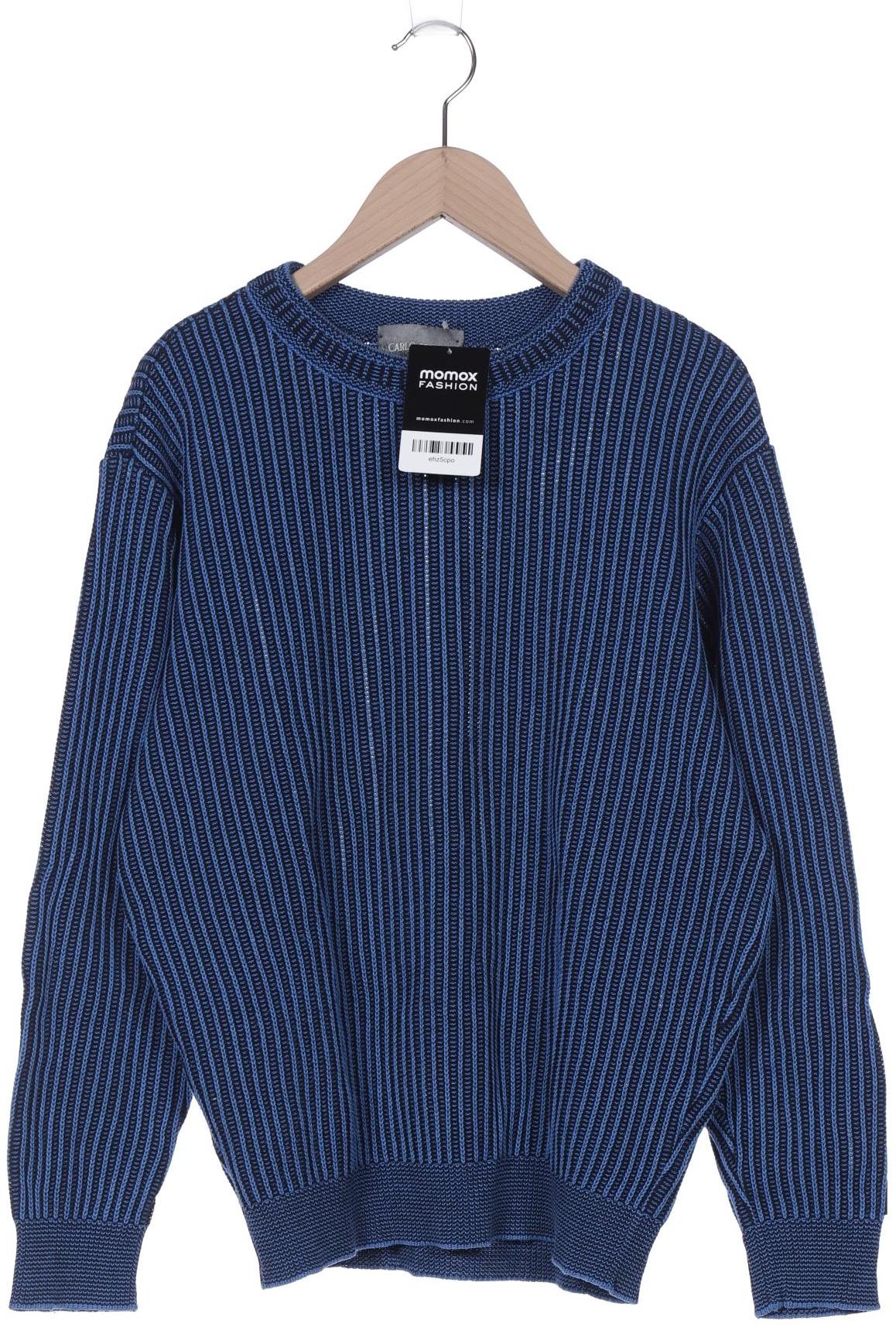 

Carlo Colucci Herren Pullover, blau, Gr. 46