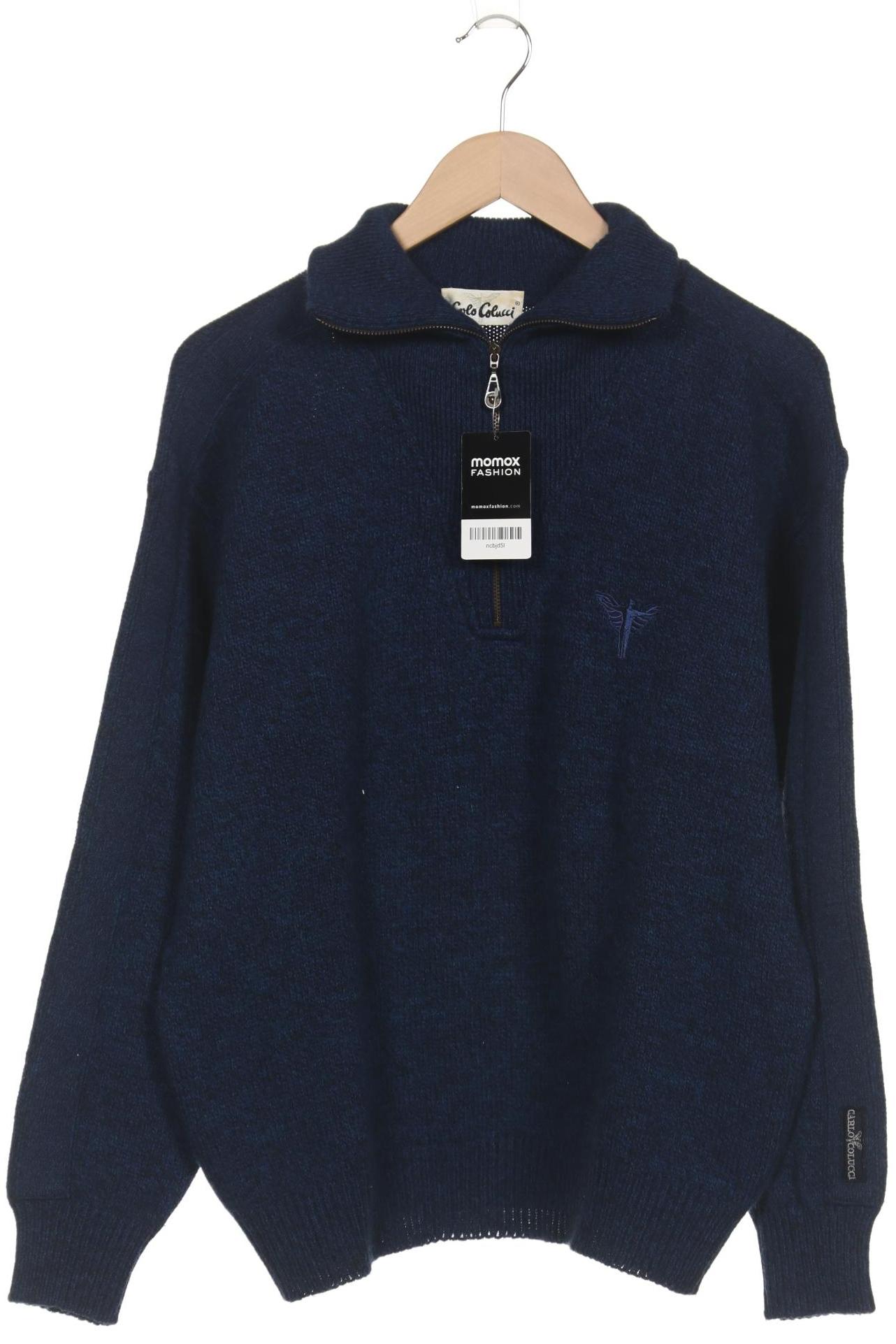 

Carlo Colucci Herren Pullover, marineblau, Gr. 50