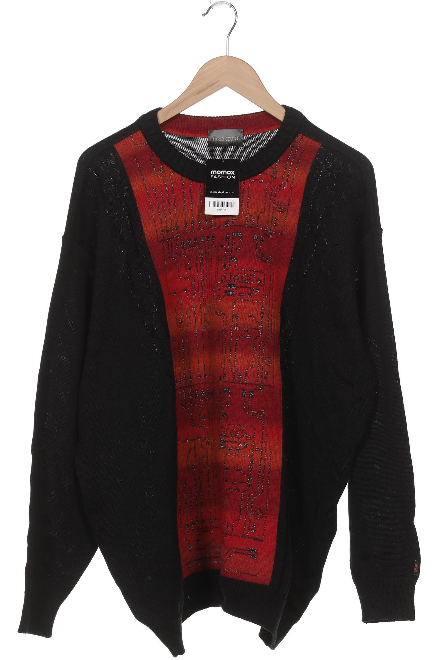 

Carlo Colucci Herren Pullover, schwarz, Gr. 60