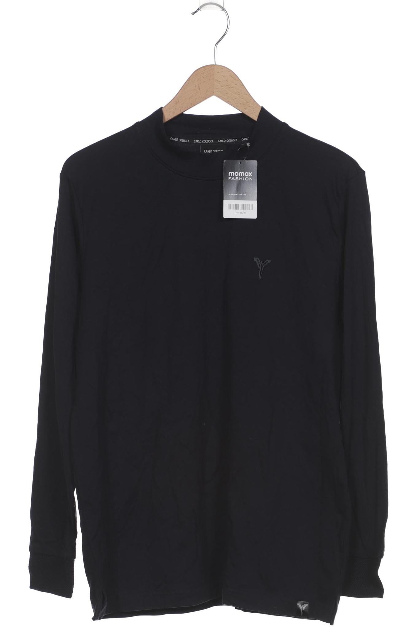 

Carlo Colucci Herren Langarmshirt, marineblau, Gr. 52