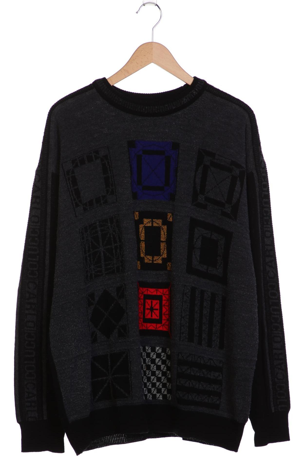

Carlo Colucci Herren Pullover, schwarz, Gr. 56