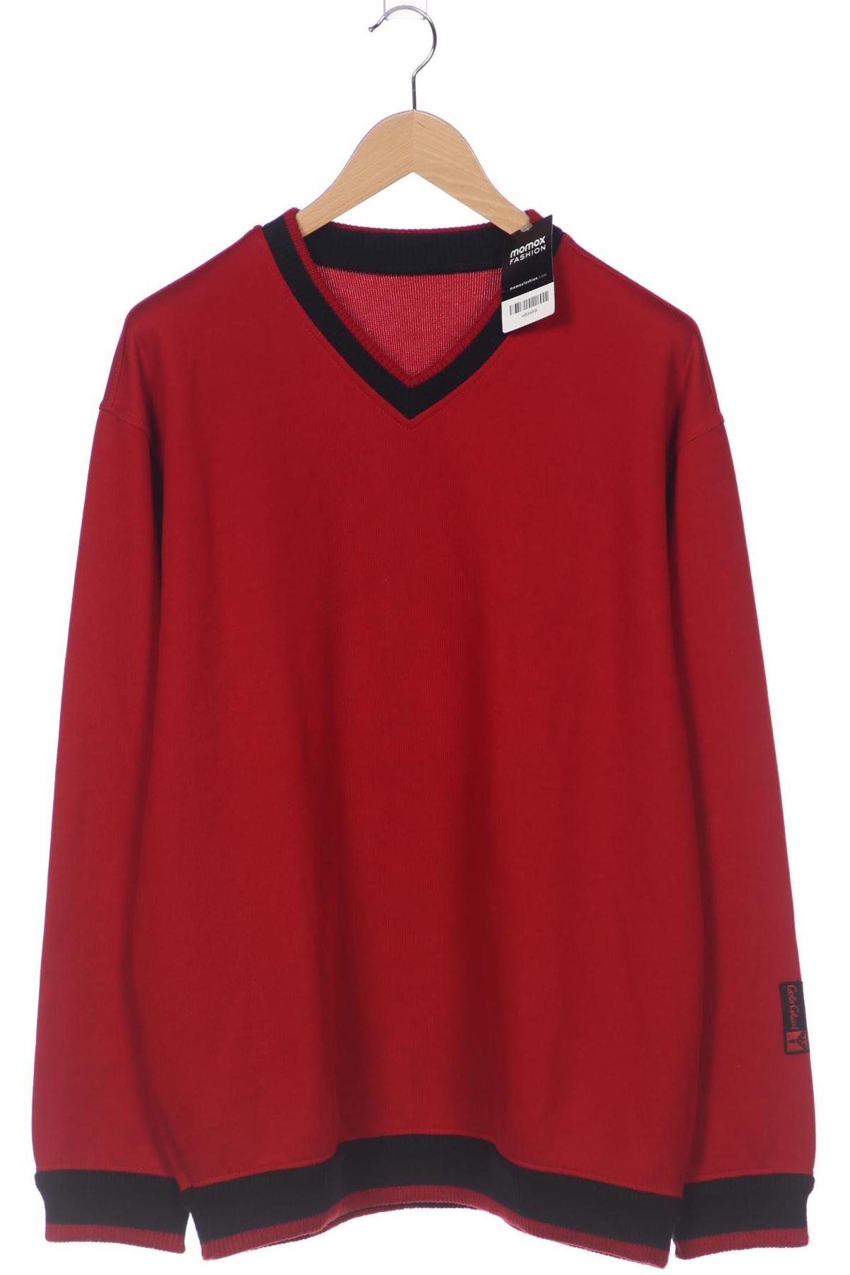 

Carlo Colucci Herren Pullover, rot, Gr. 54