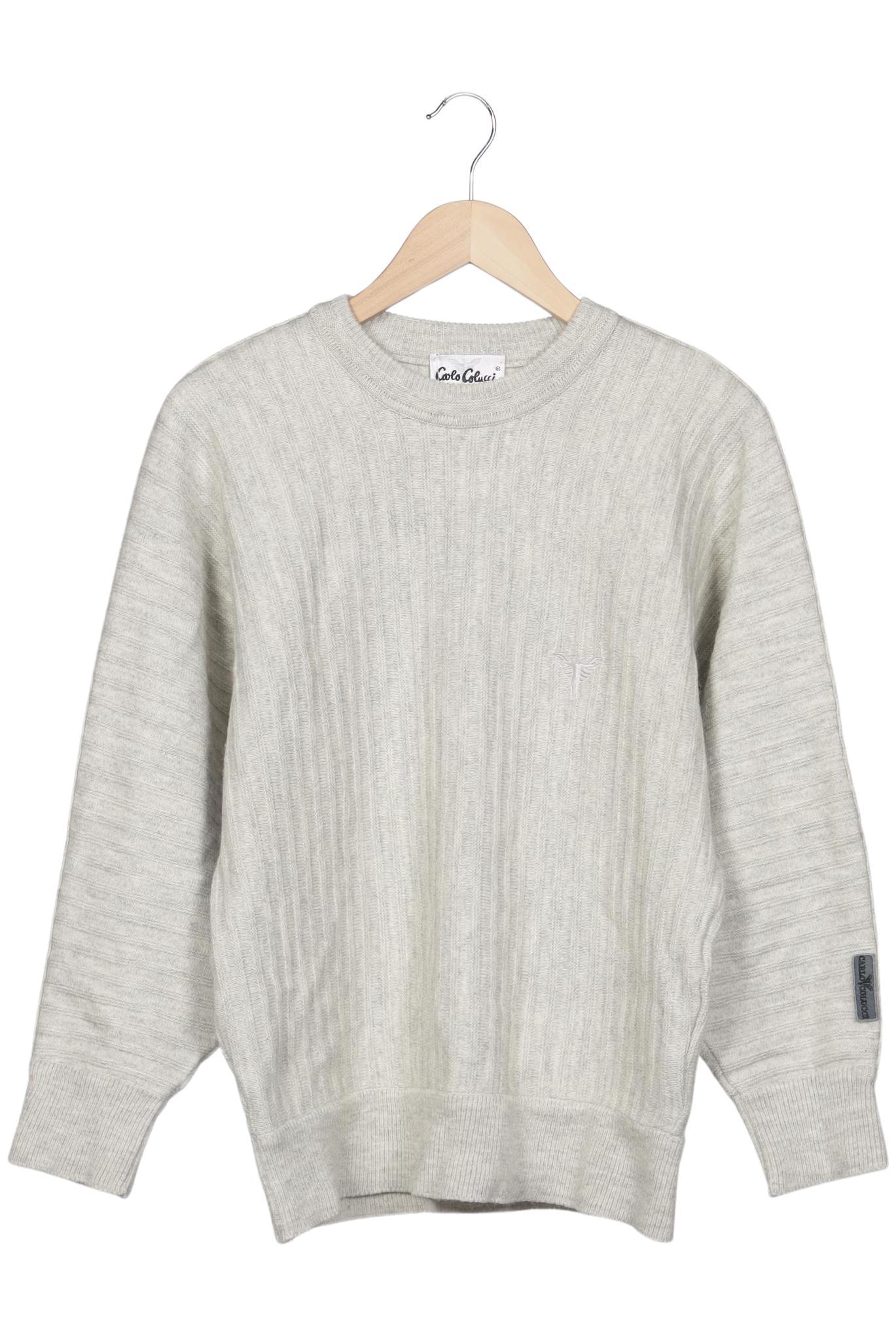 

Carlo Colucci Herren Pullover, grau, Gr. 48