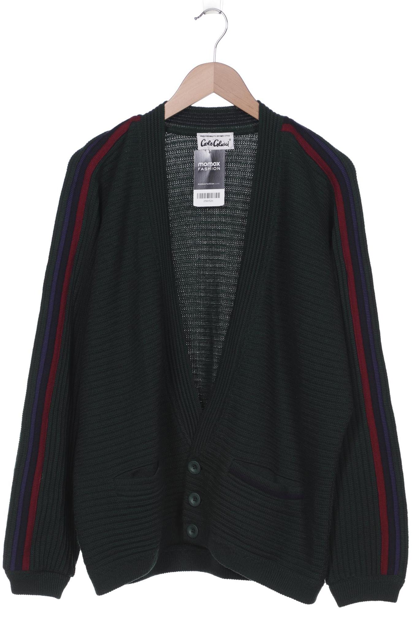 

Carlo Colucci Herren Strickjacke, grün