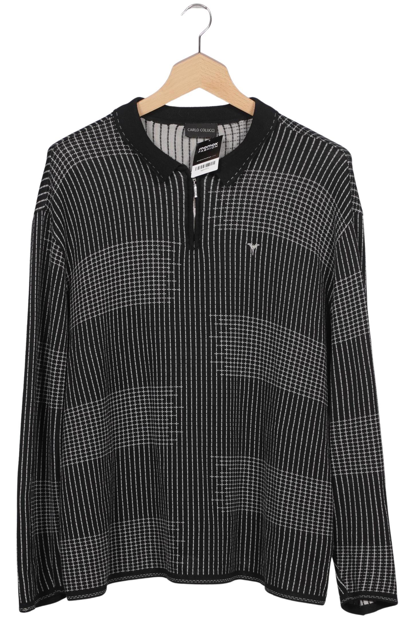 

Carlo Colucci Herren Pullover, schwarz, Gr. 64
