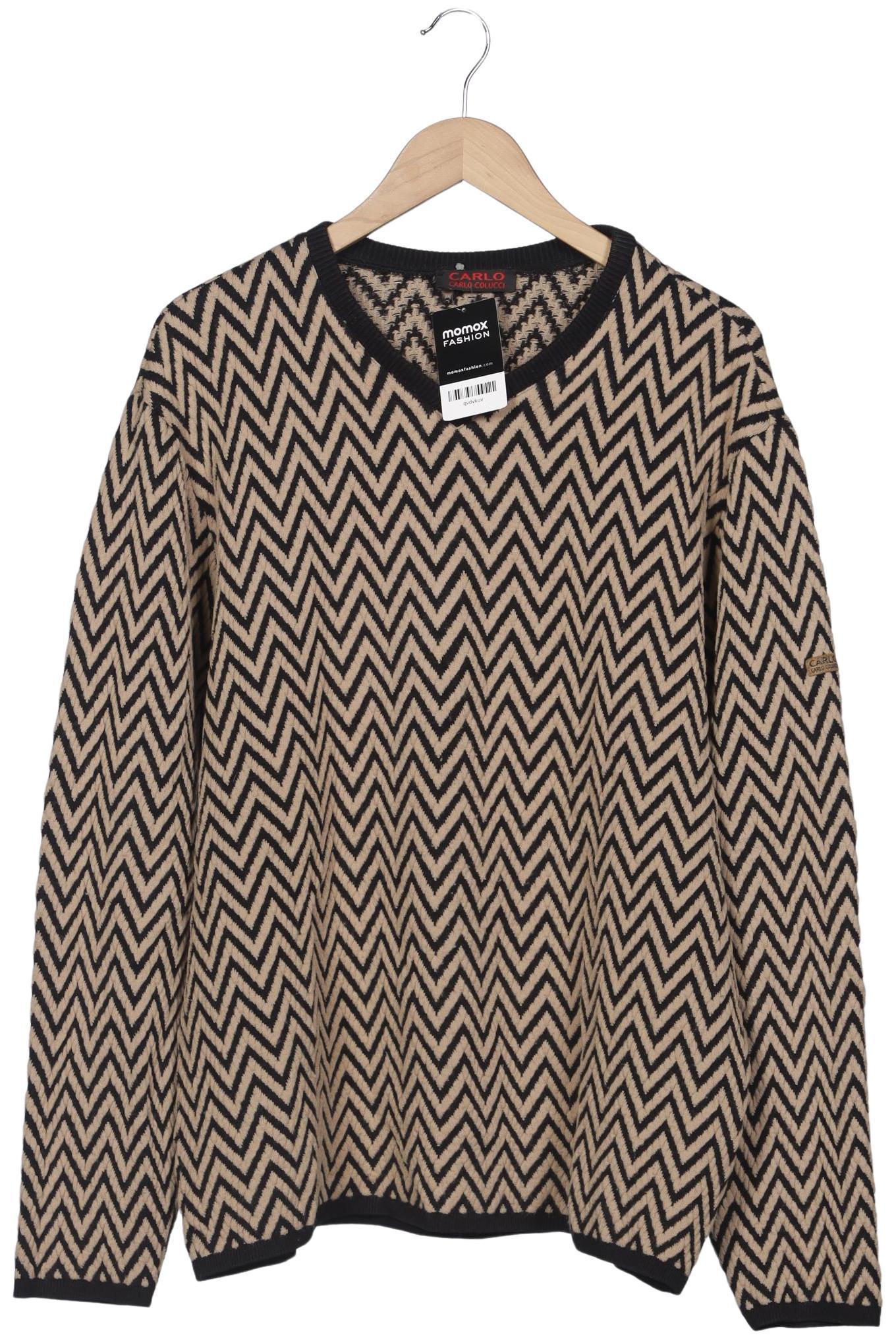 

Carlo Colucci Herren Pullover, beige, Gr. 60
