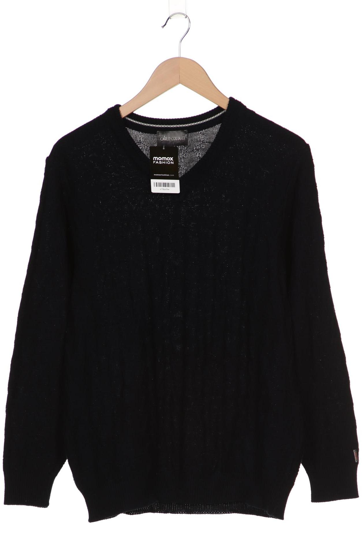 

Carlo Colucci Herren Pullover, marineblau, Gr. 48
