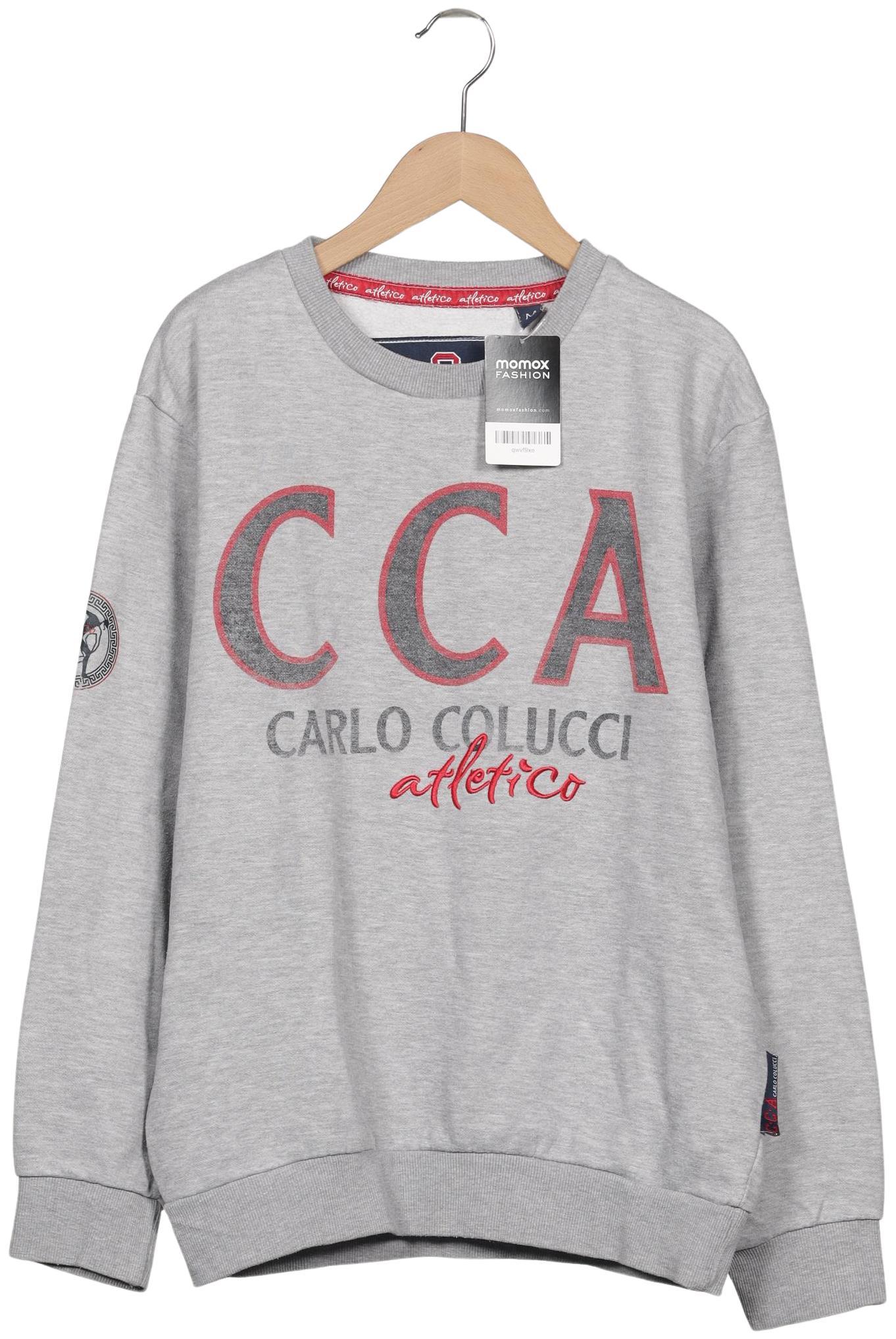 

Carlo Colucci Herren Sweatshirt, grau, Gr. 48