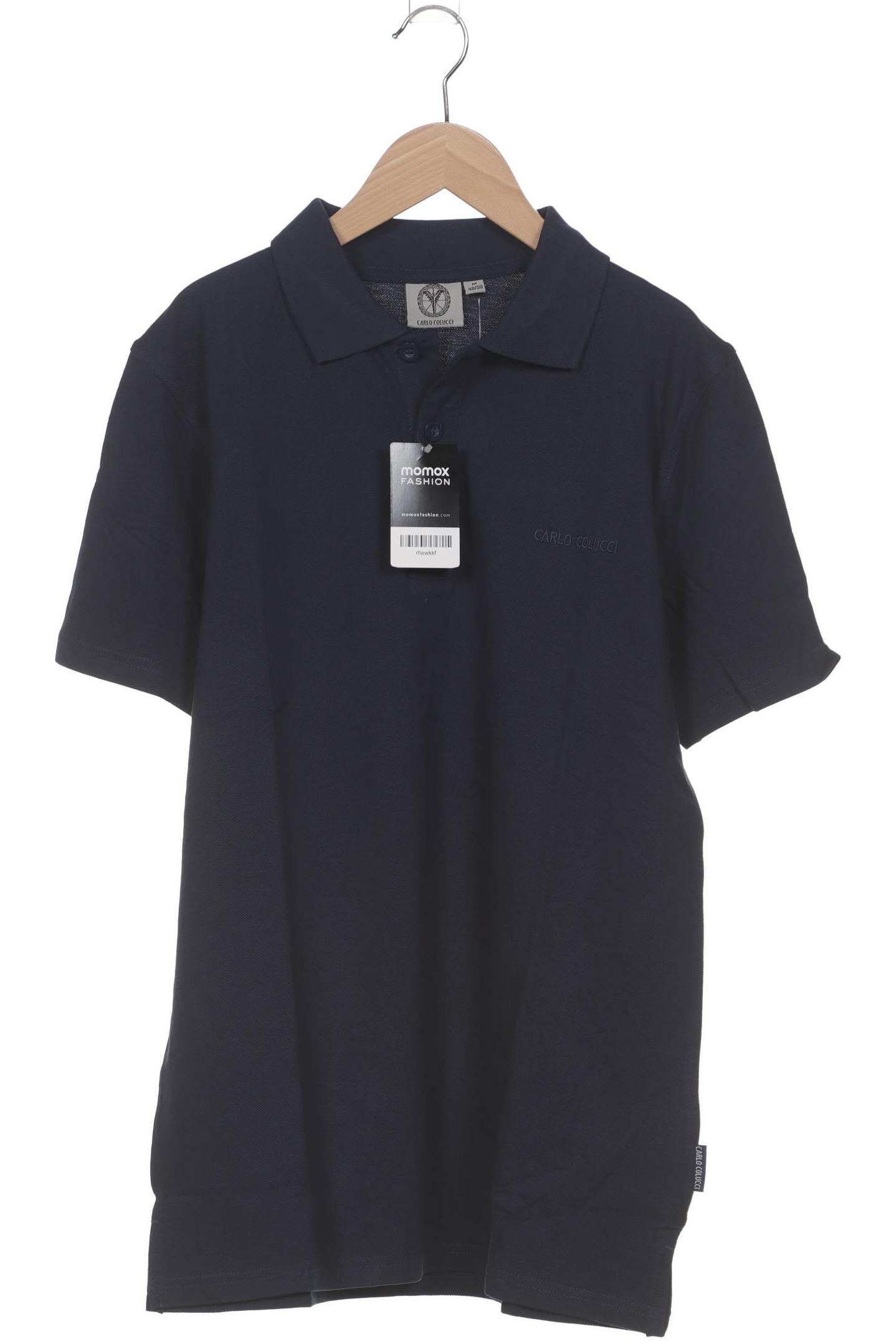 

Carlo Colucci Herren Poloshirt, marineblau, Gr. 48
