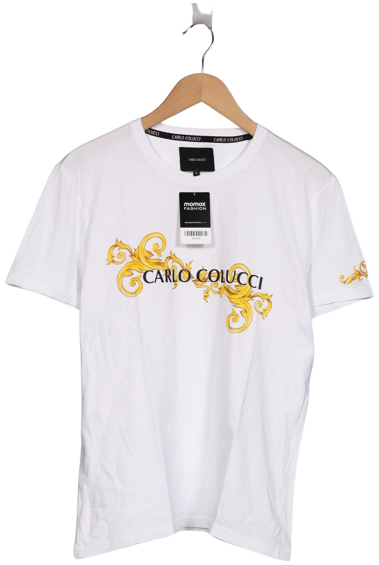 

Carlo Colucci Herren T-Shirt, weiß, Gr. 48