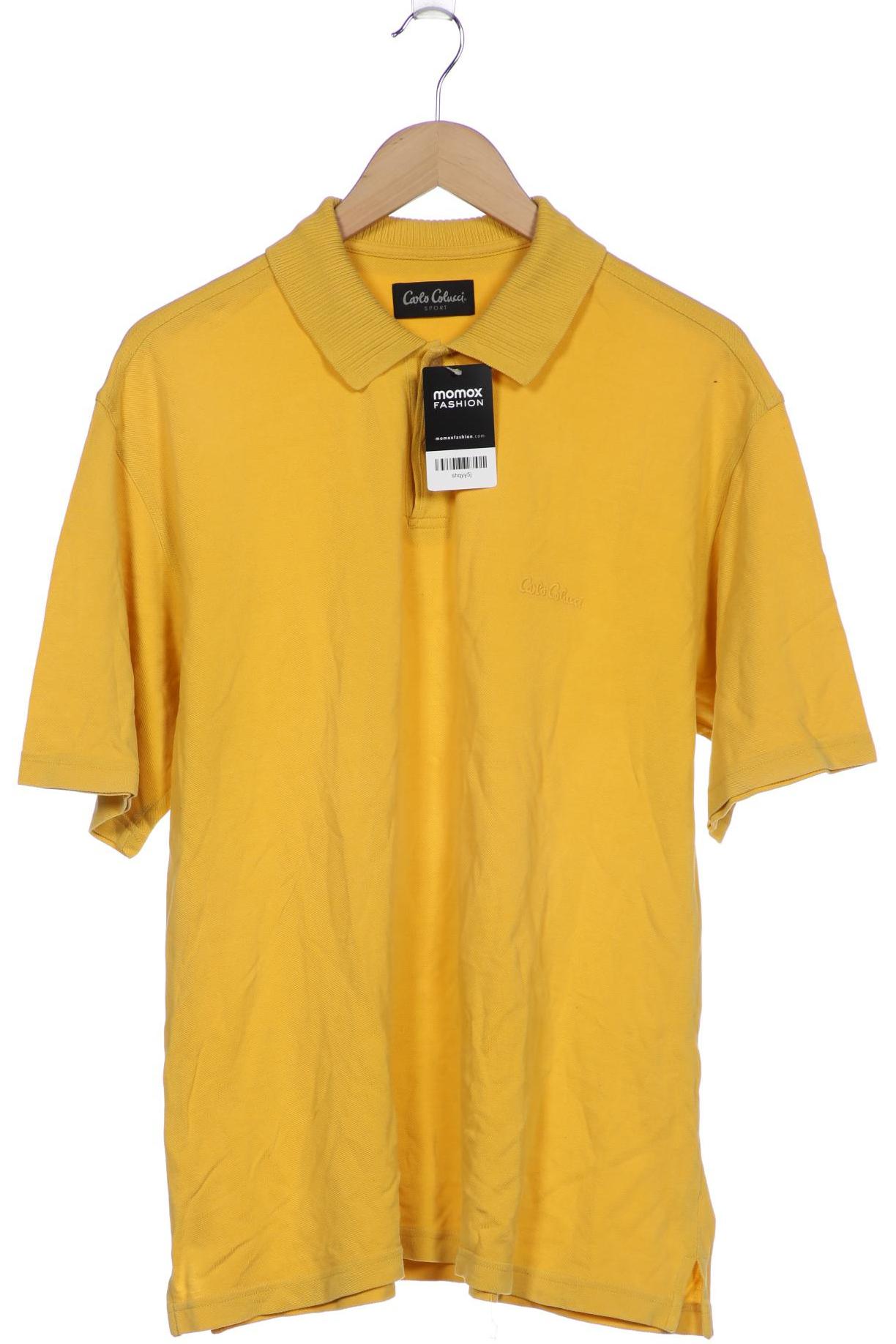 

Carlo Colucci Herren Poloshirt, gelb