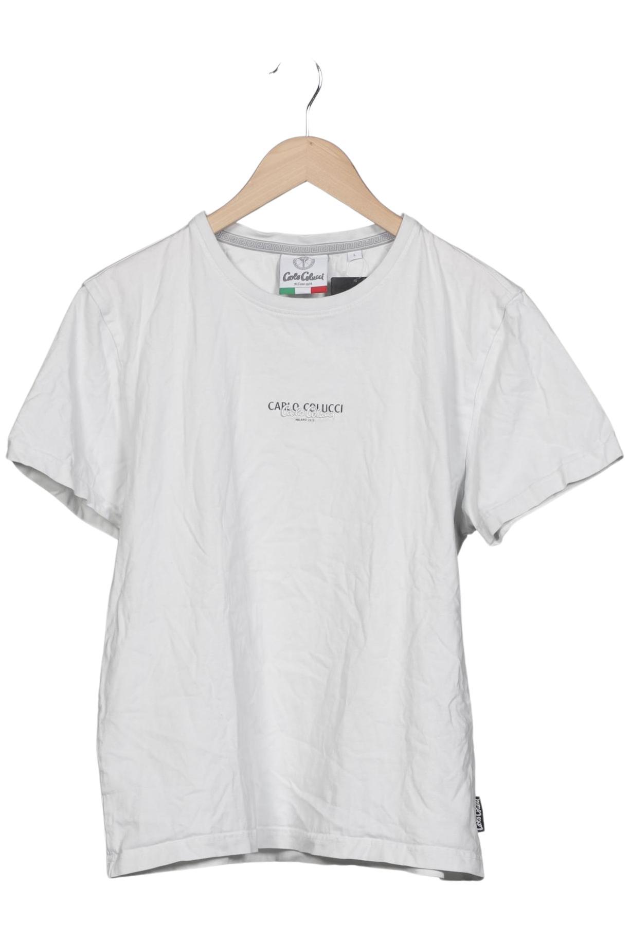 

Carlo Colucci Herren T-Shirt, weiß, Gr. 52