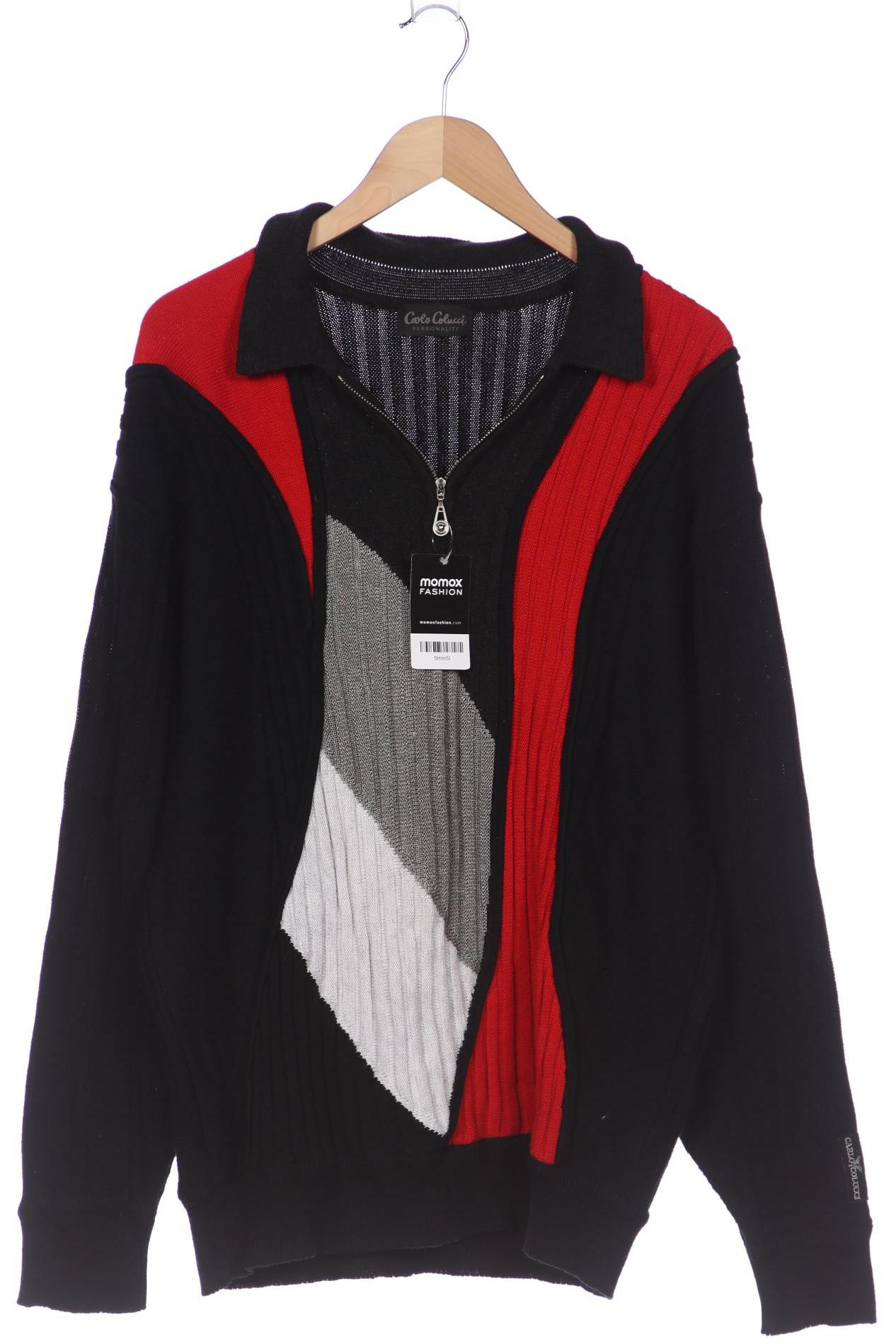 

Carlo Colucci Herren Pullover, schwarz