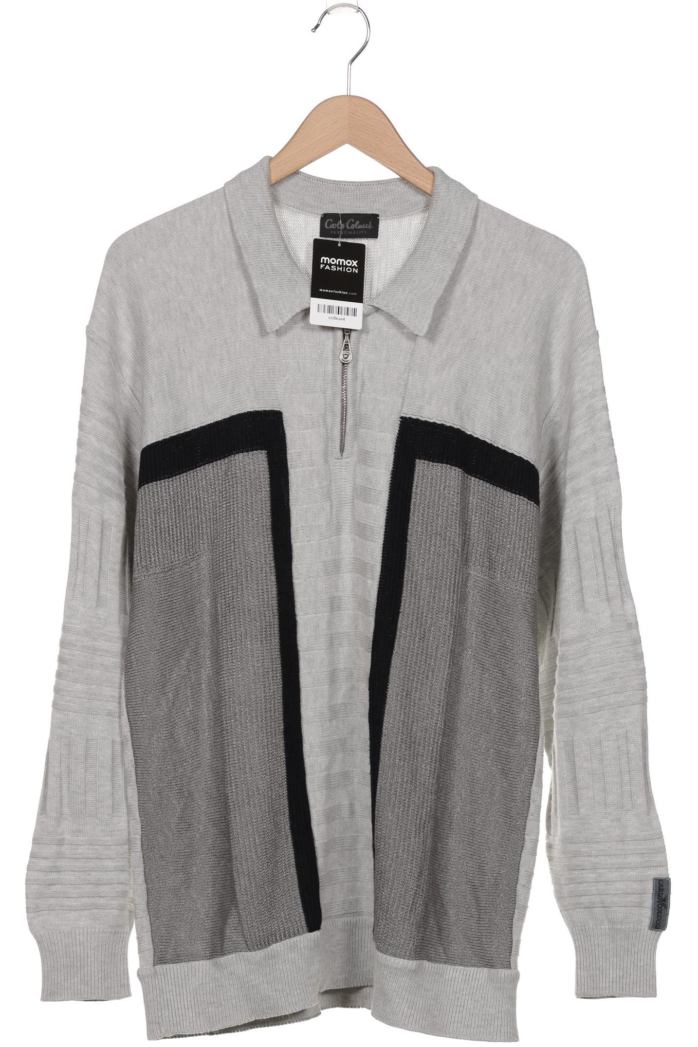 

Carlo Colucci Herren Pullover, grau, Gr. 50