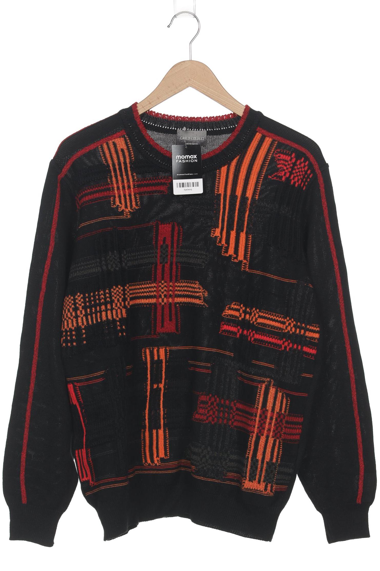 

Carlo Colucci Herren Pullover, schwarz, Gr. 50