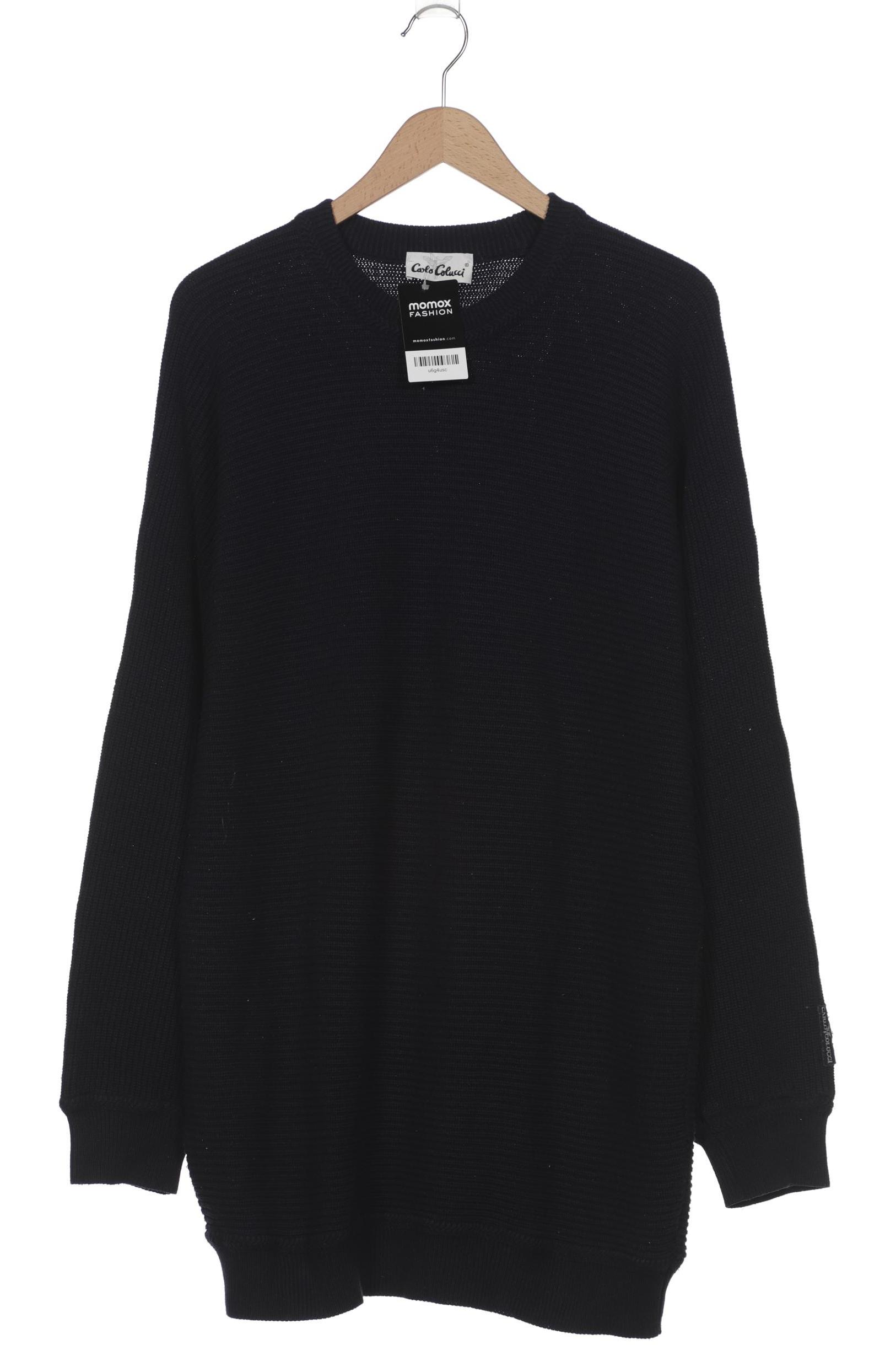 

Carlo Colucci Herren Pullover, marineblau, Gr. 56