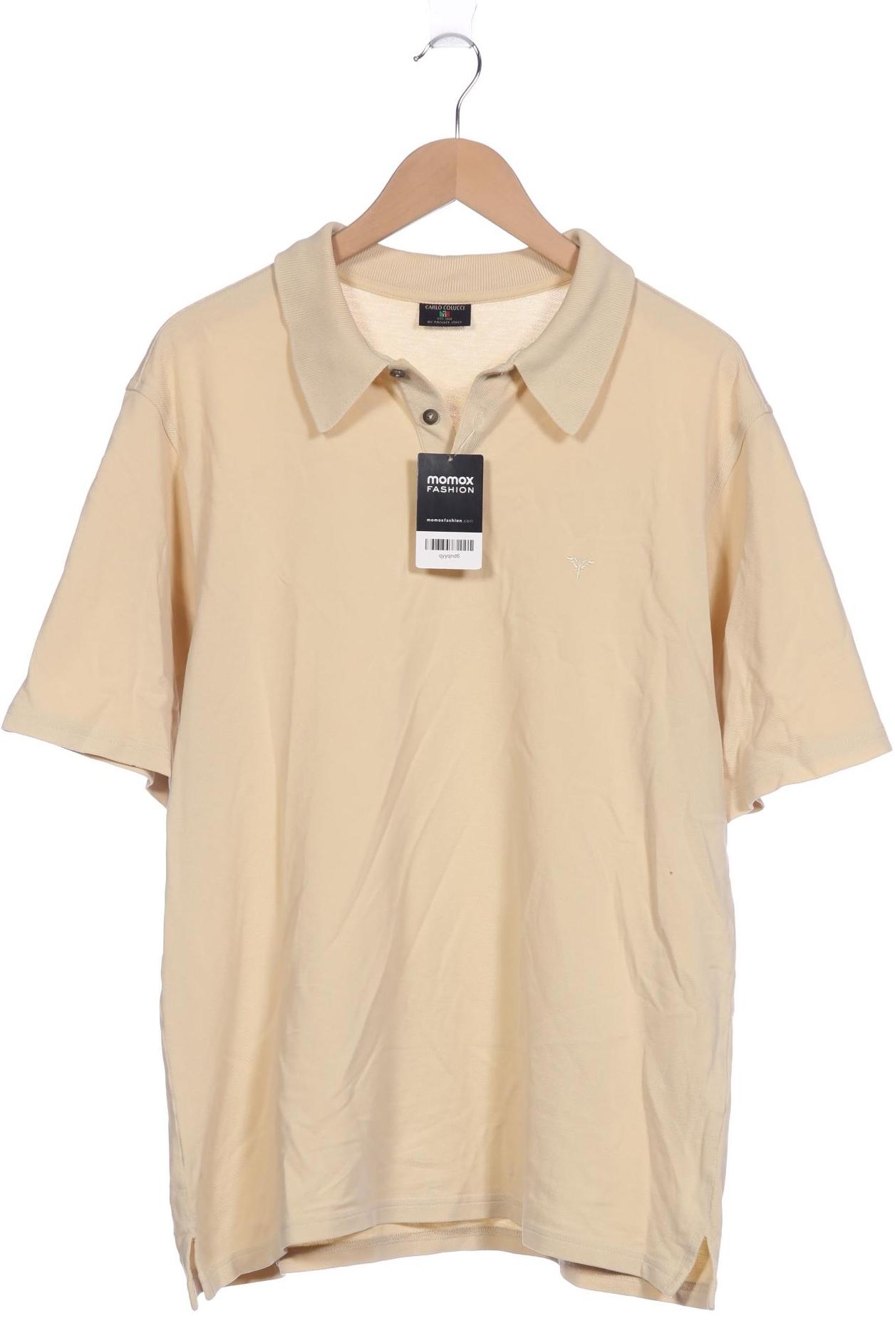 

Carlo Colucci Herren Poloshirt, beige, Gr. 56