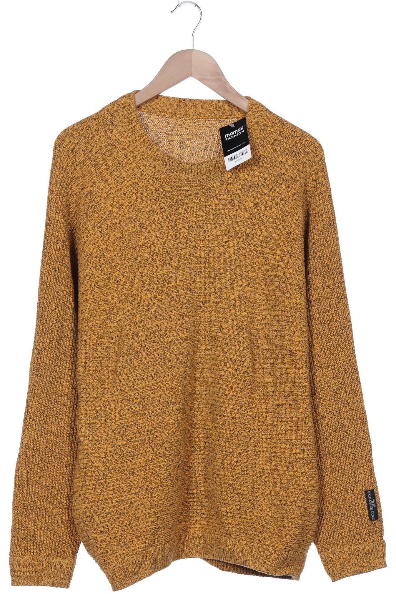 

Carlo Colucci Herren Pullover, orange, Gr. 54