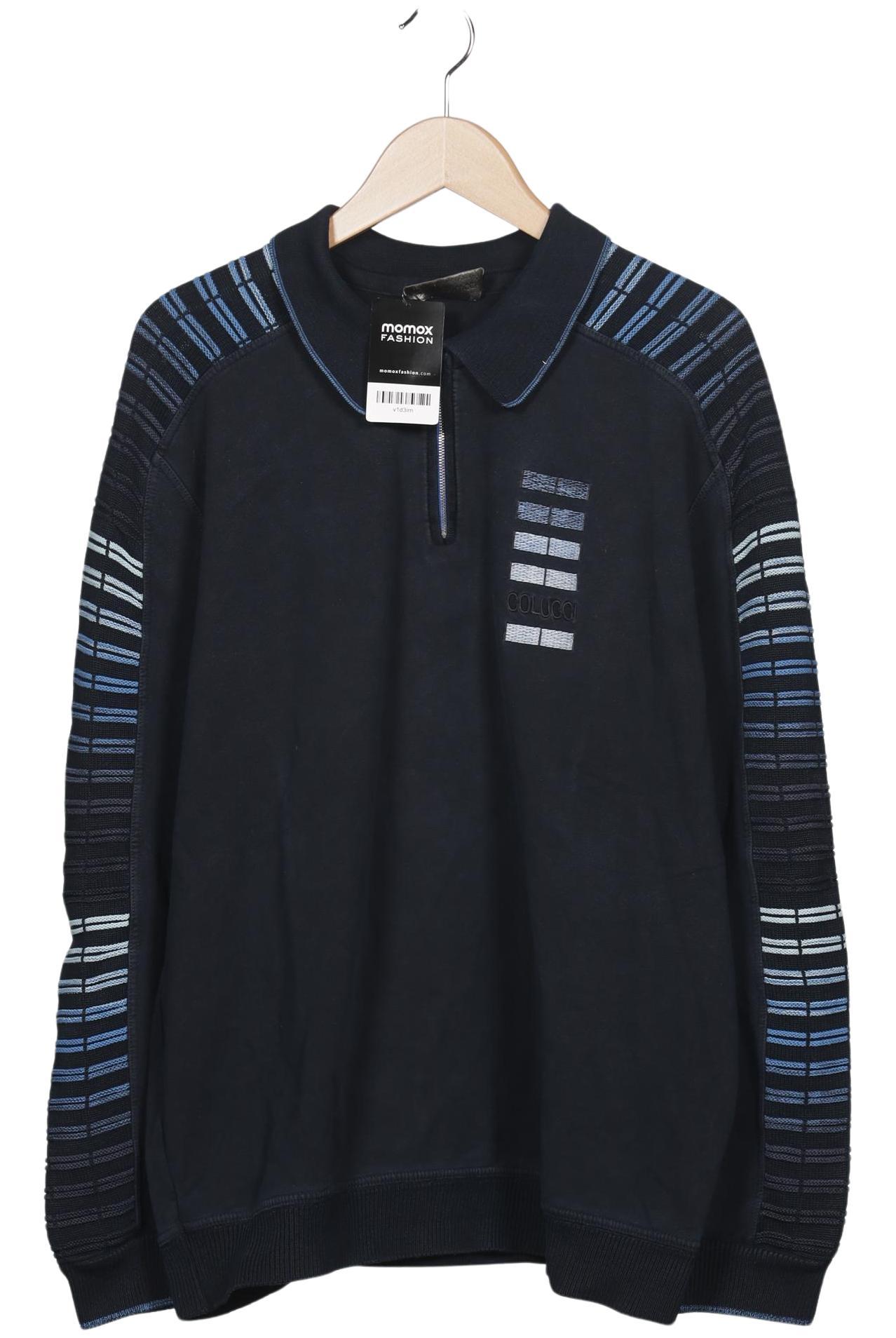 

Carlo Colucci Herren Sweatshirt, marineblau, Gr. 56