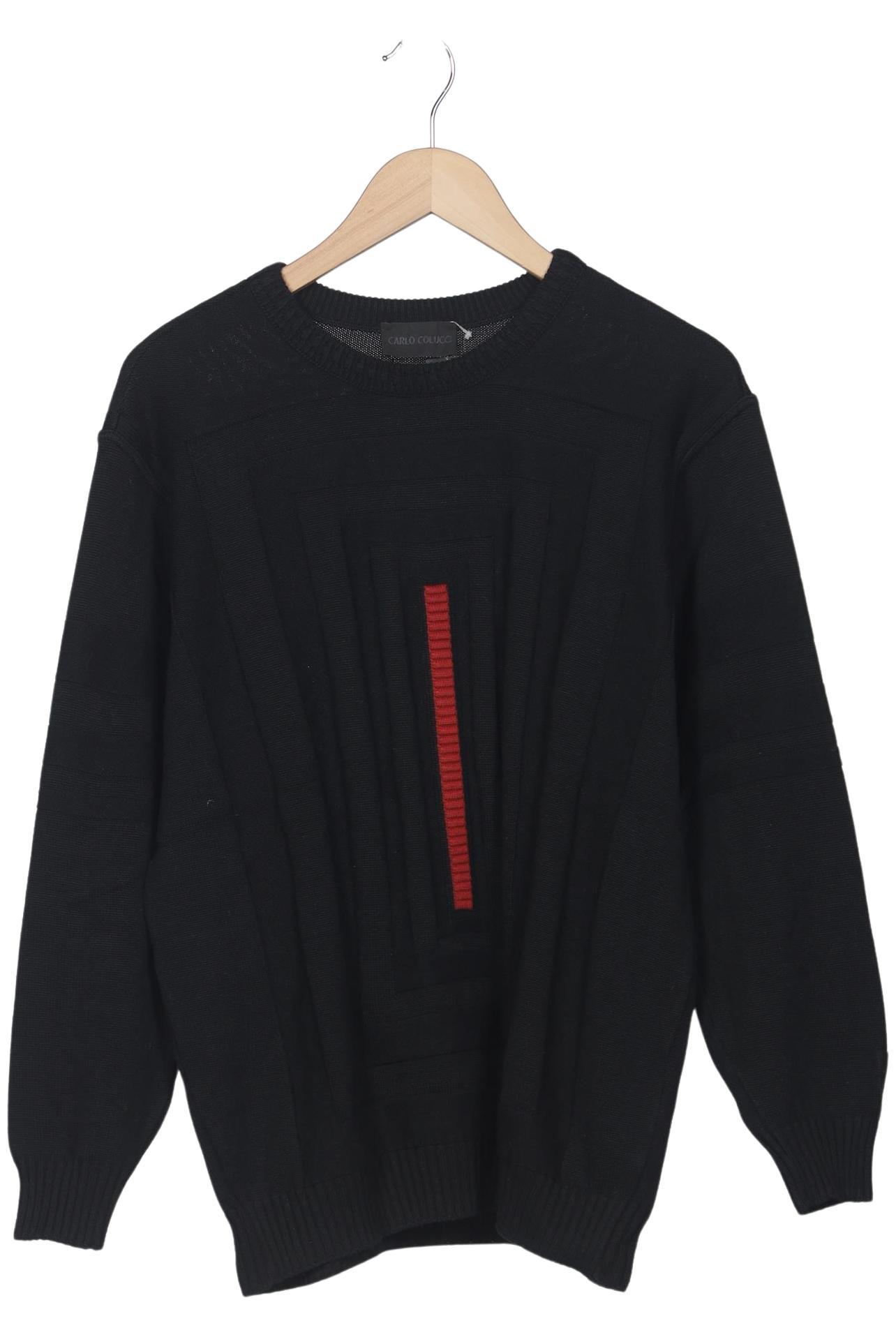 

Carlo Colucci Herren Pullover, schwarz, Gr. 50