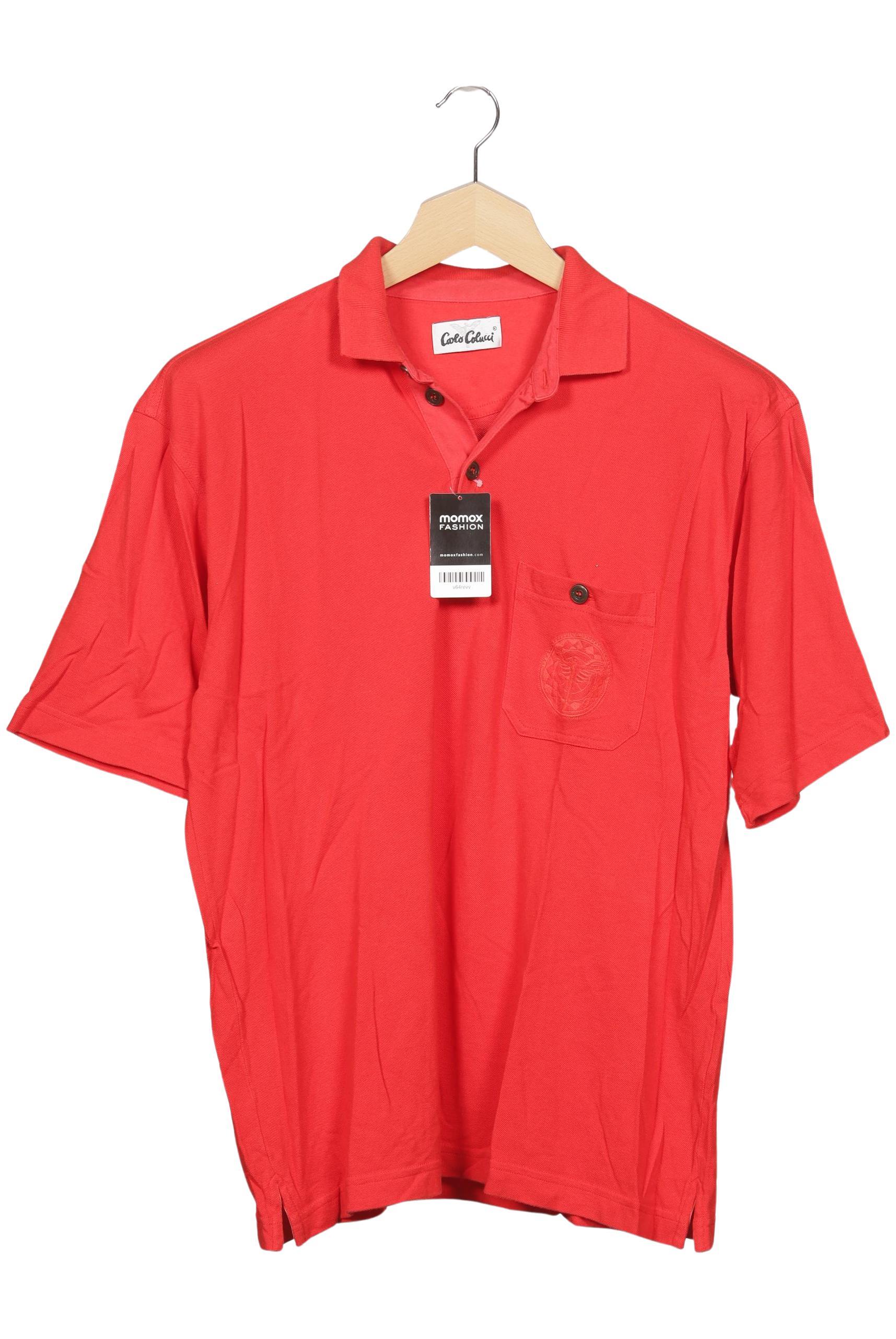 

Carlo Colucci Herren Poloshirt, rot, Gr. 56