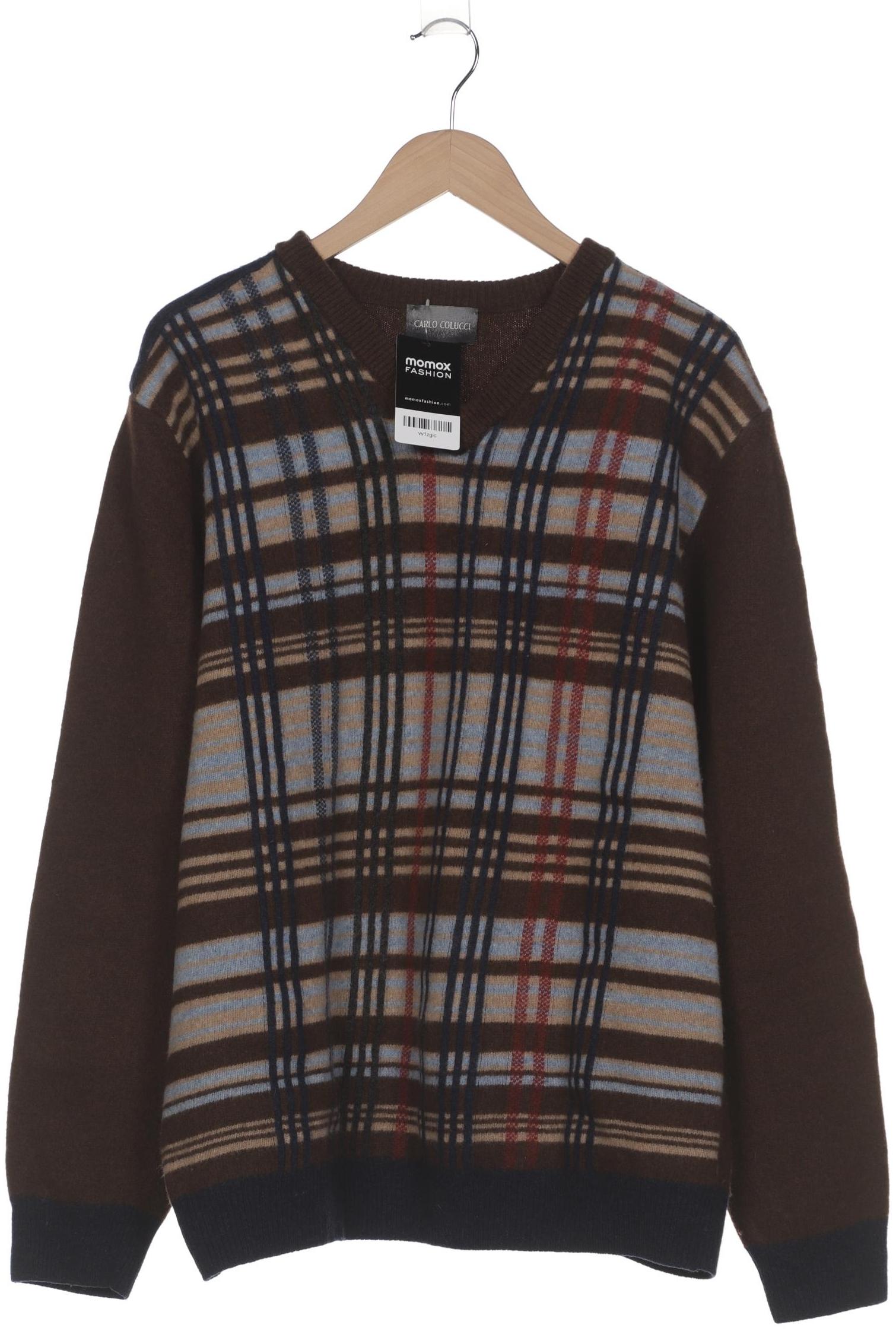 

Carlo Colucci Herren Pullover, braun, Gr. 56