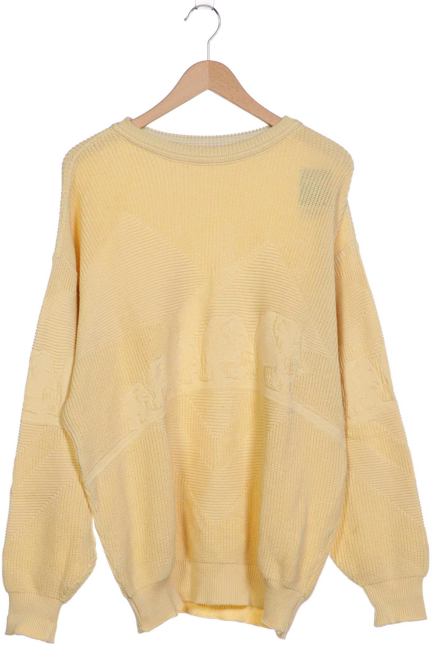 

Carlo Colucci Herren Pullover, gelb, Gr. 52