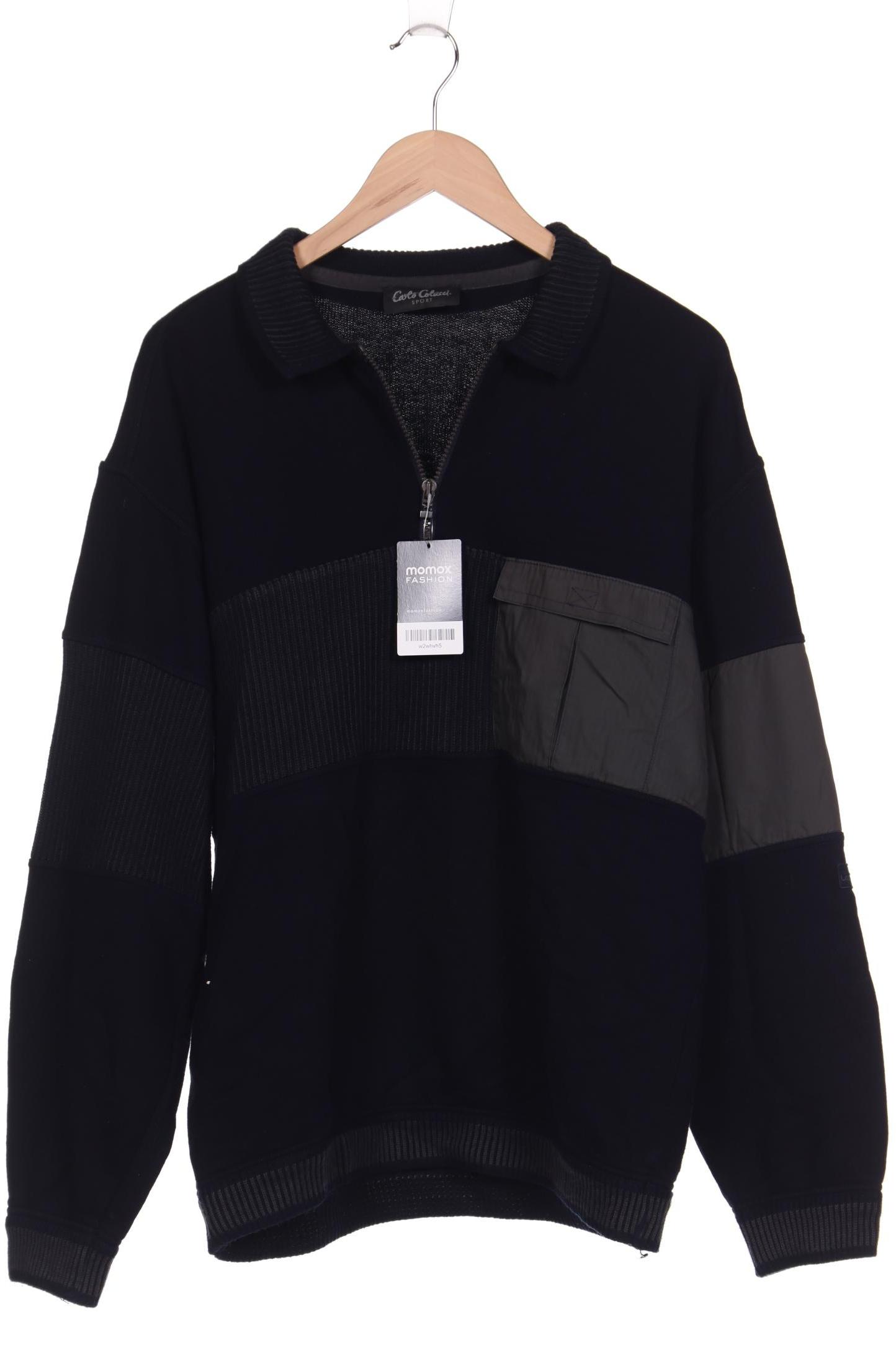 

Carlo Colucci Herren Pullover, marineblau, Gr. 48
