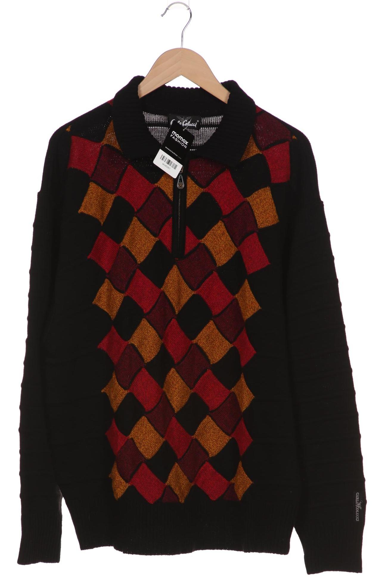 

Carlo Colucci Herren Pullover, schwarz, Gr. 52