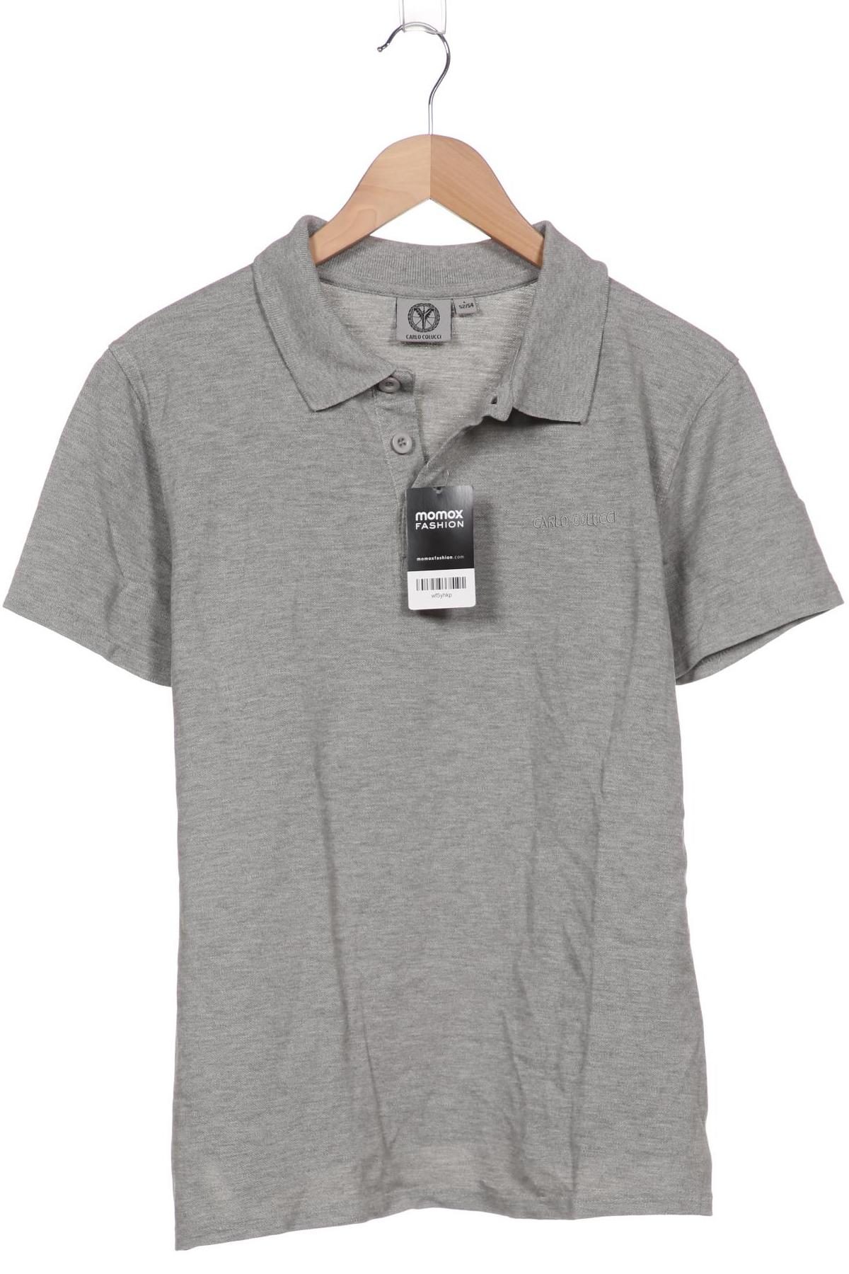 

Carlo Colucci Herren Poloshirt, grau