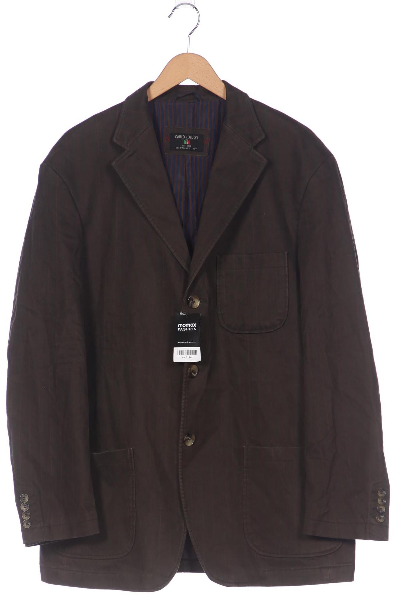 

Carlo Colucci Herren Sakko, braun, Gr. 56