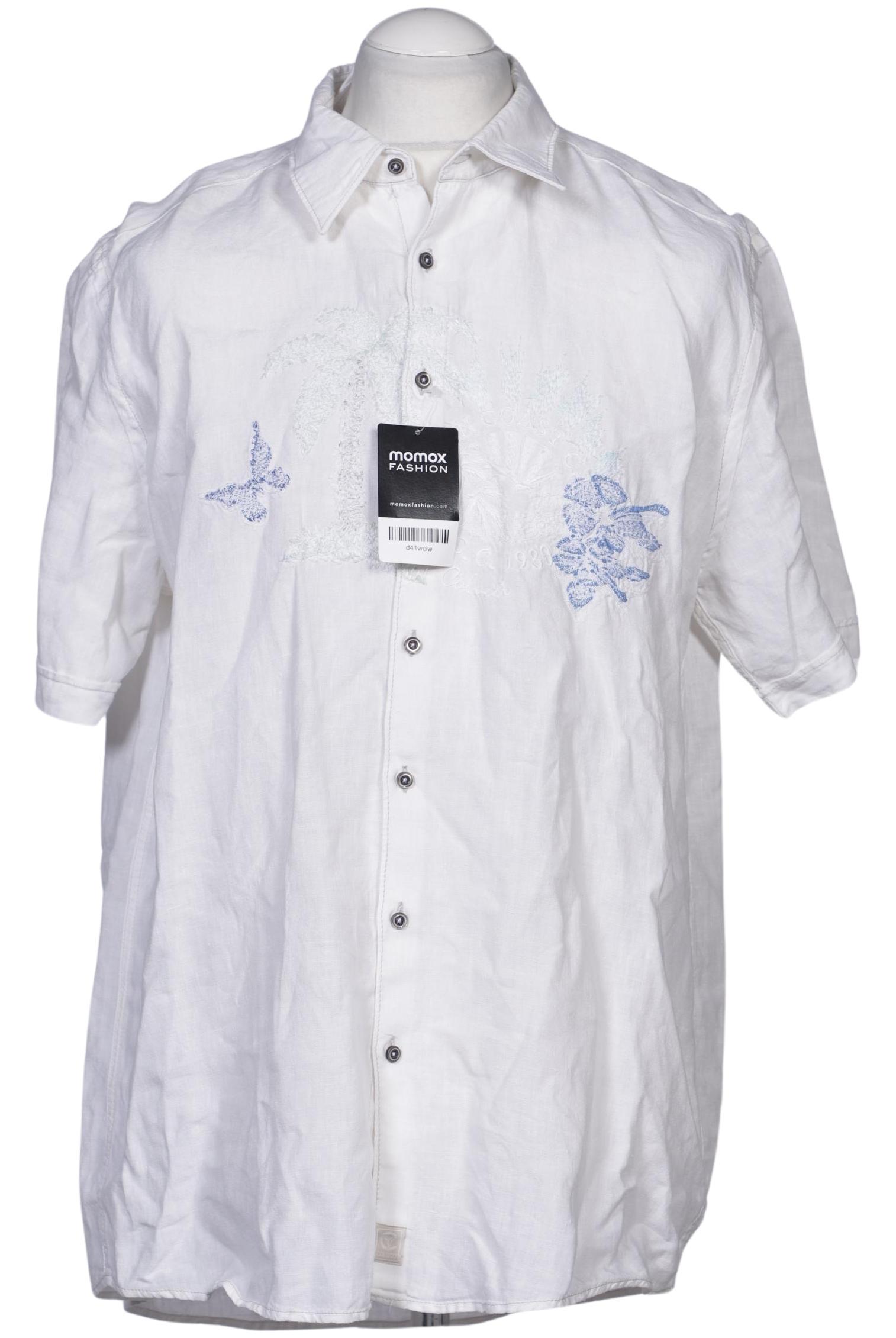 

Carlo Colucci Herren Hemd, weiß, Gr. 56