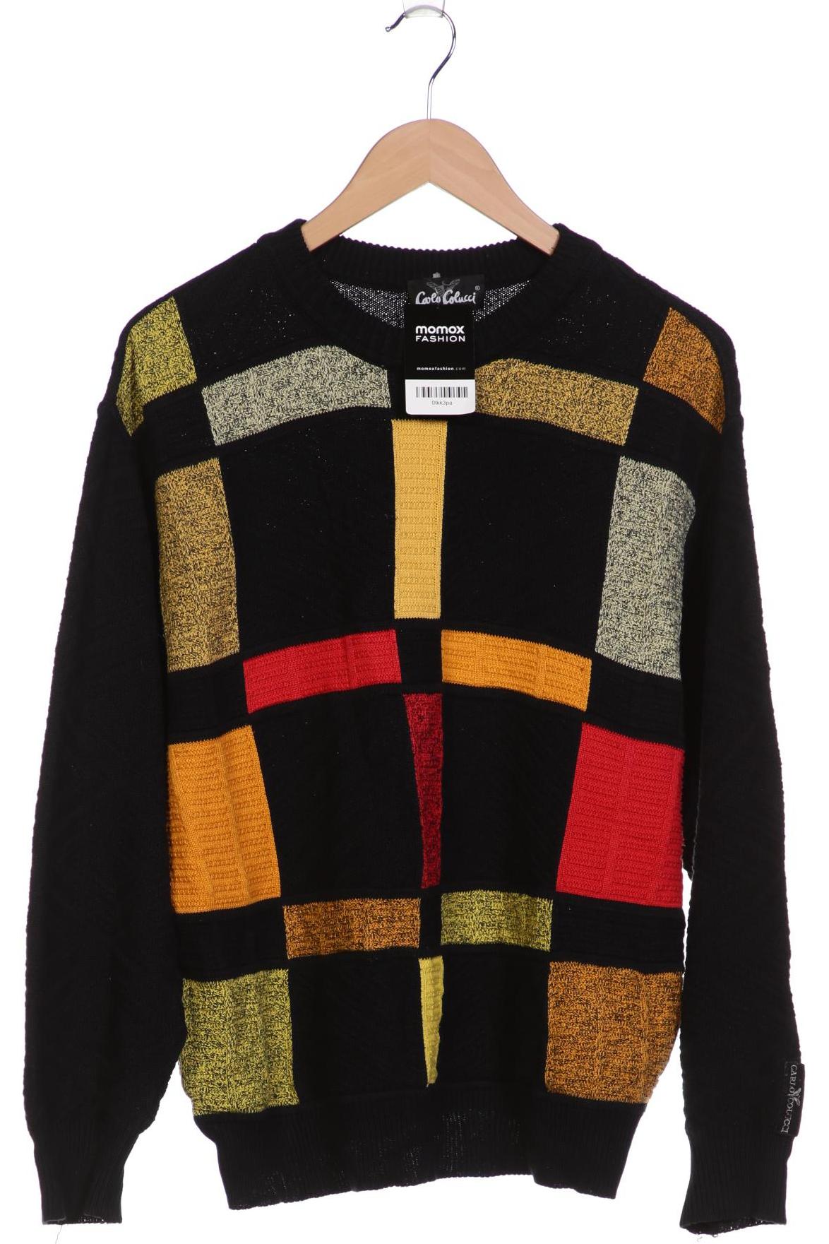 

Carlo Colucci Herren Pullover, schwarz, Gr. 48