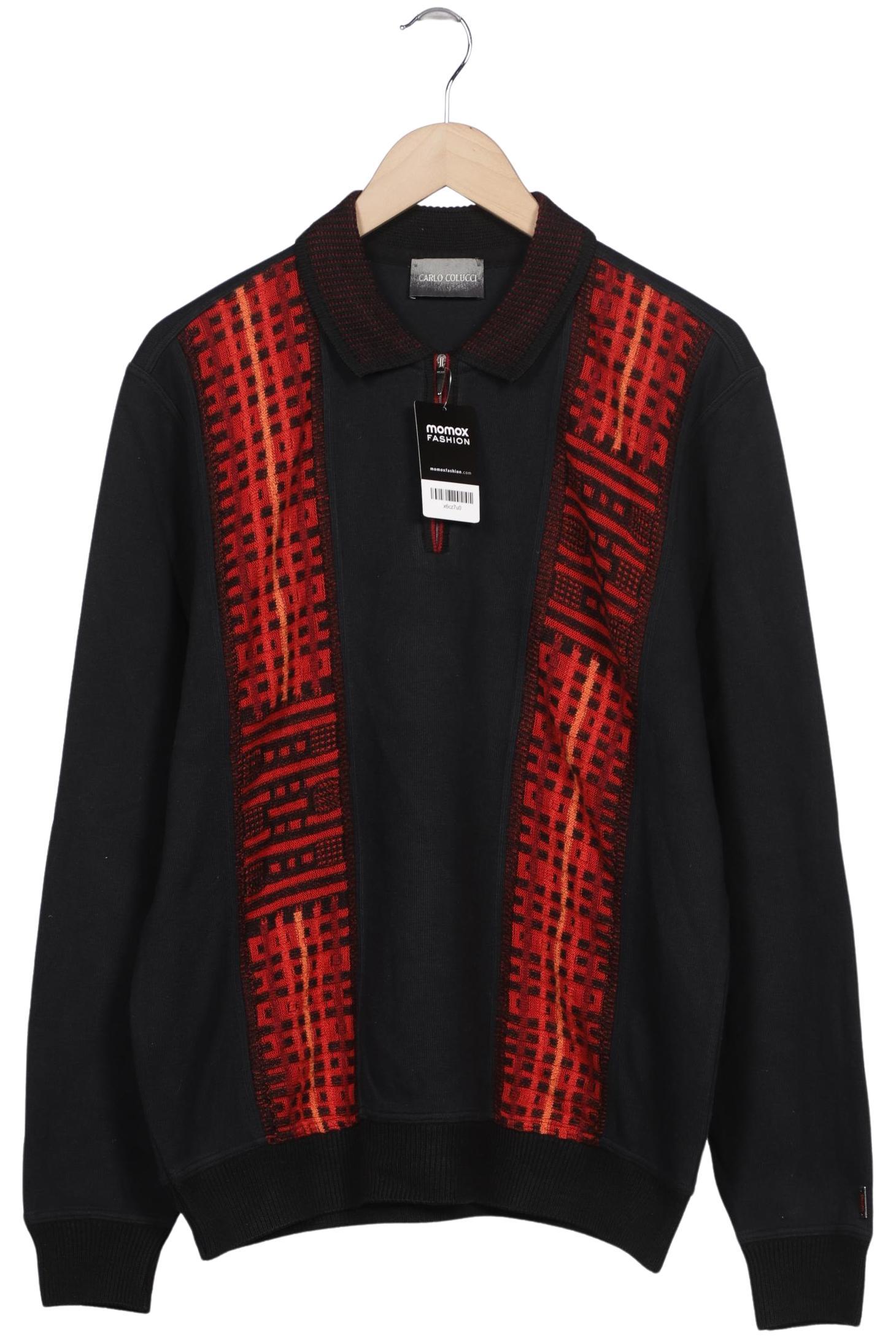 

Carlo Colucci Herren Pullover, marineblau, Gr. 48