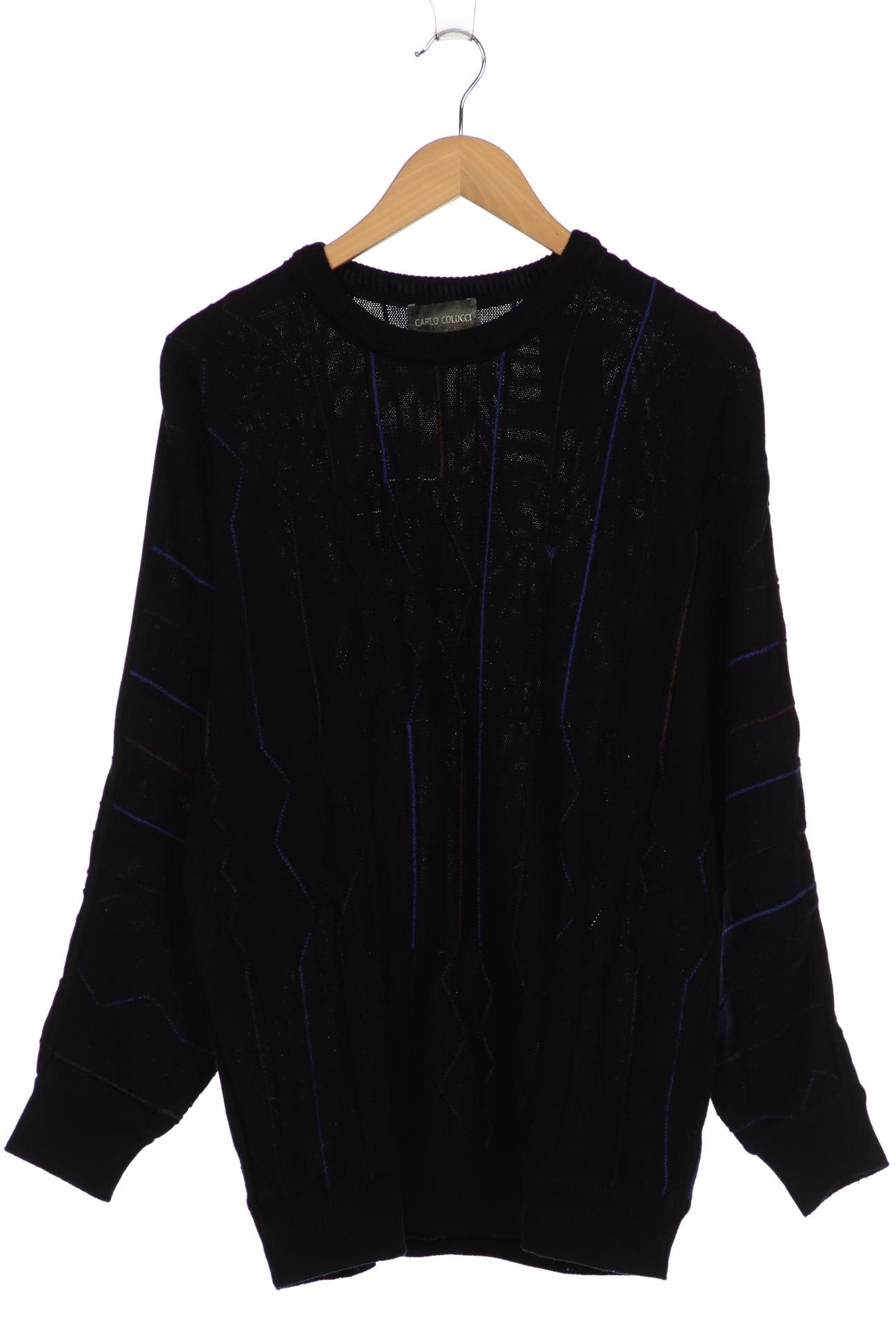 

Carlo Colucci Herren Pullover, schwarz, Gr. 50