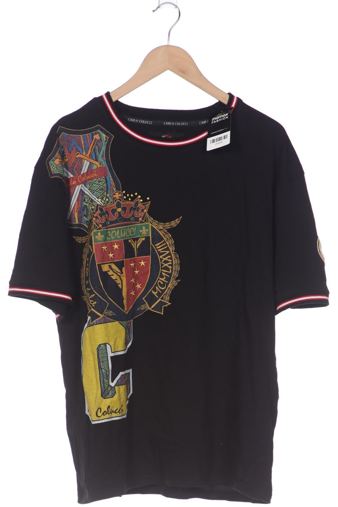 

Carlo Colucci Herren T-Shirt, schwarz, Gr. 52