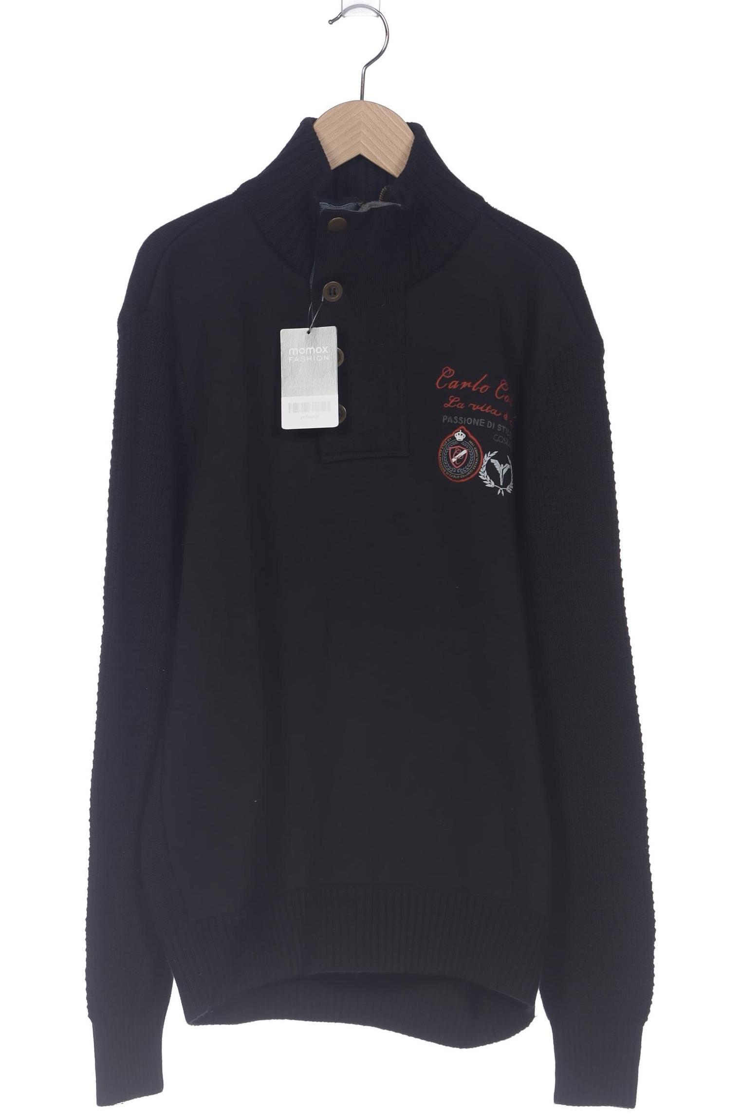 

Carlo Colucci Herren Pullover, schwarz, Gr. 54