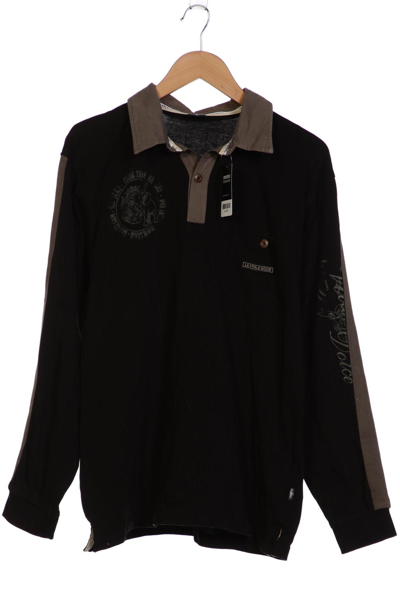 

Carlo Colucci Herren Sweatshirt, schwarz, Gr. 52
