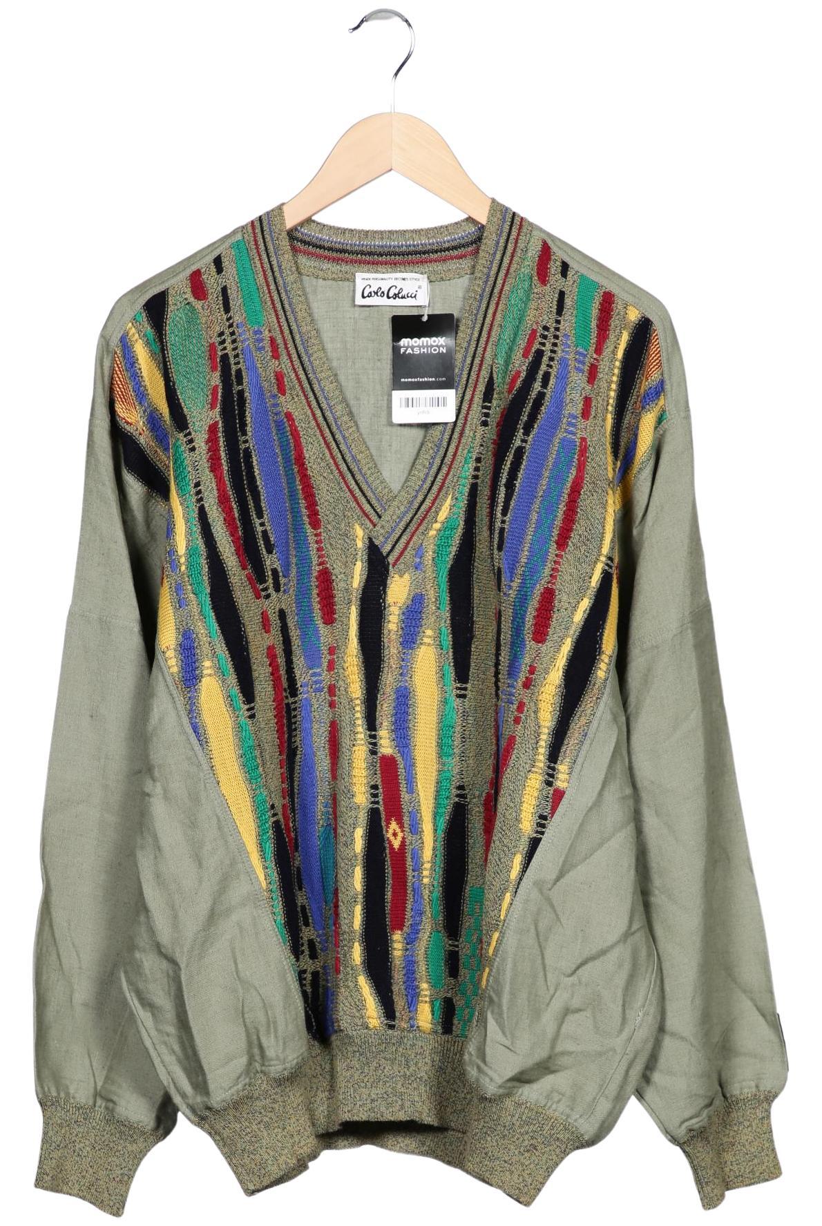 

Carlo Colucci Herren Pullover, grün, Gr. 54