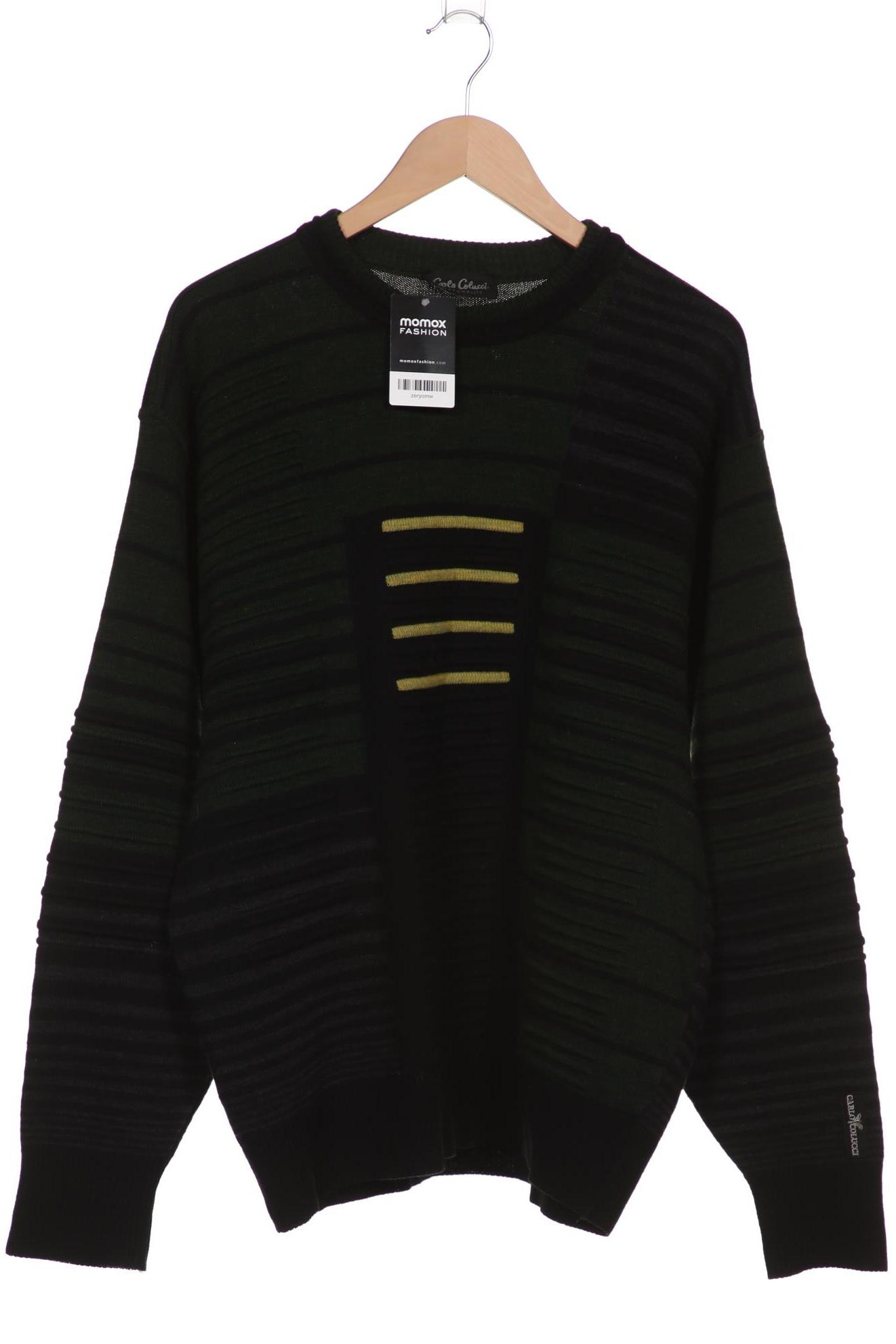 

Carlo Colucci Herren Pullover, grün