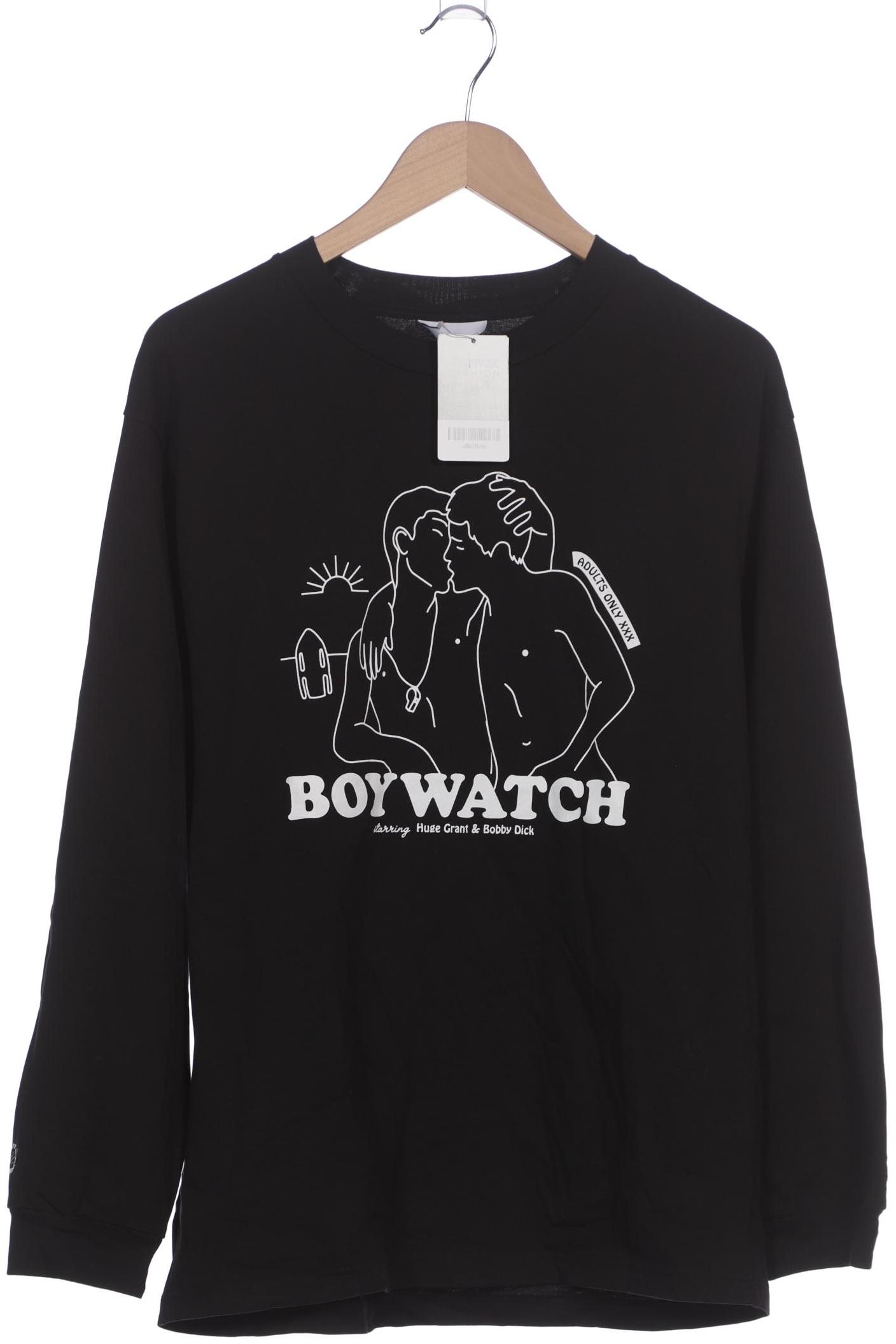 Thumbnail - Carne bollente Herren Langarmshirt, schwarz, Gr. 48