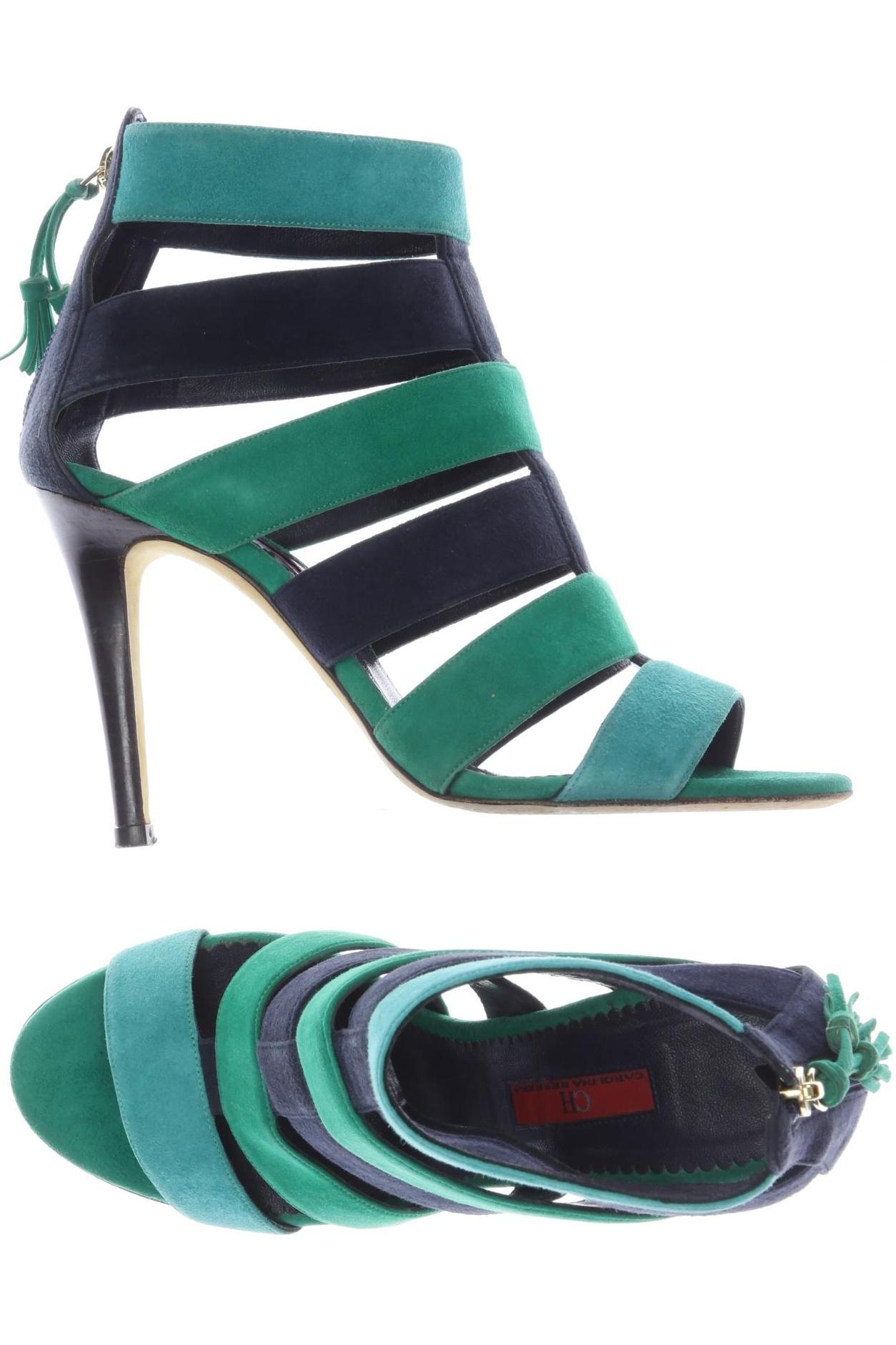 

Carolina Herrera Damen Sandale, grün, Gr. 38