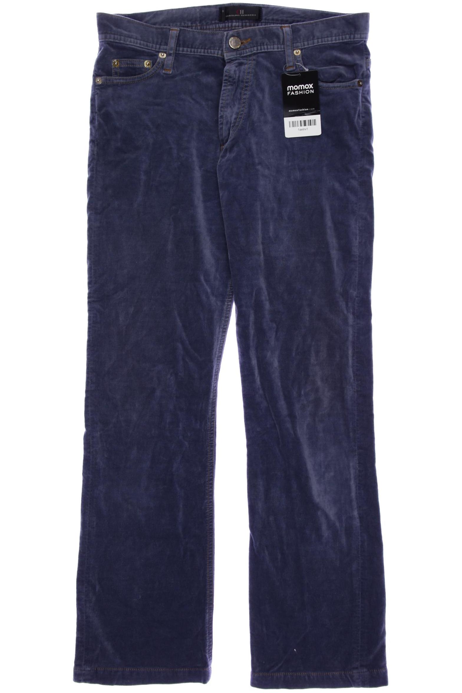 

Carolina Herrera Damen Stoffhose, blau, Gr. 8