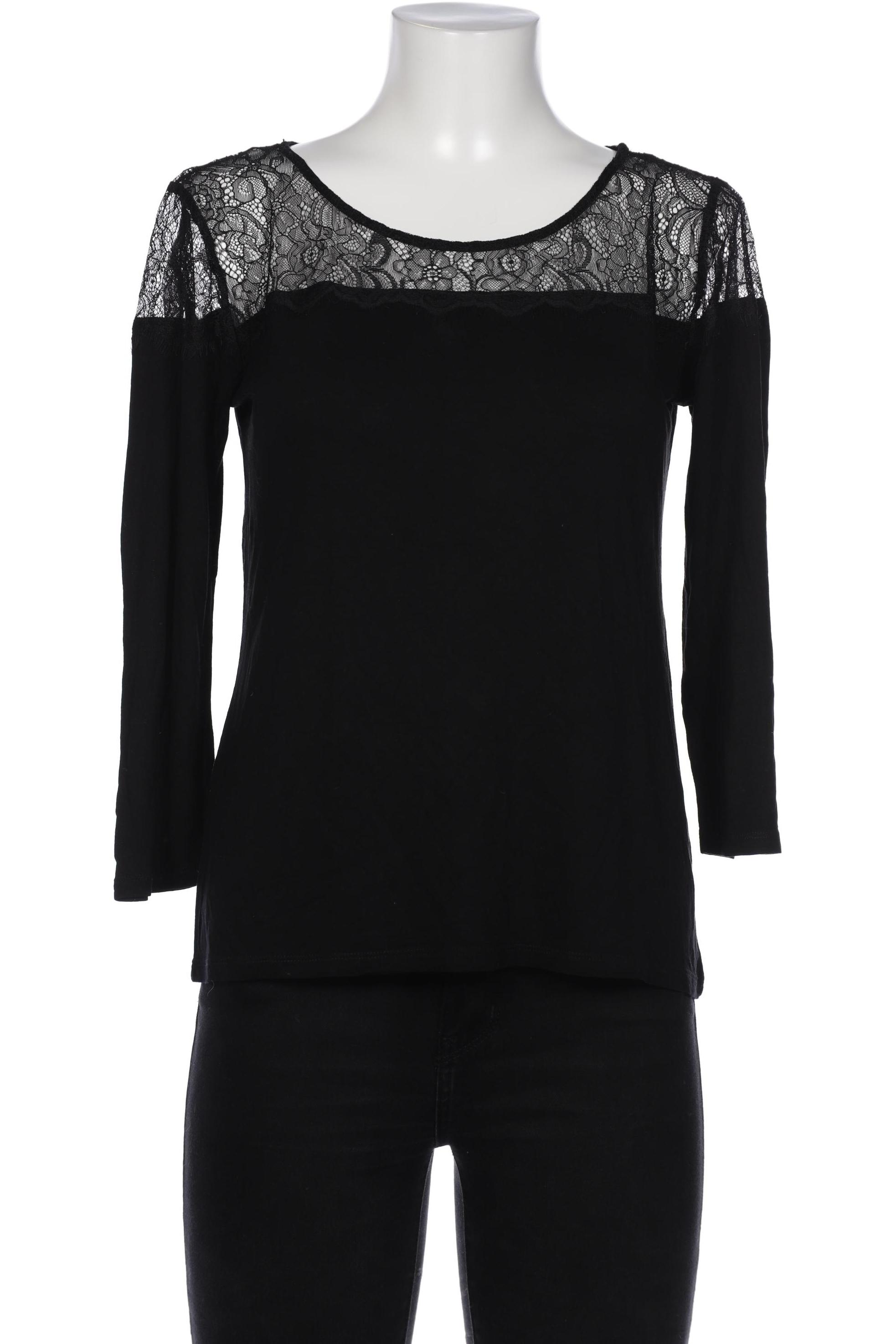

caroll Damen Langarmshirt, schwarz, Gr. 42