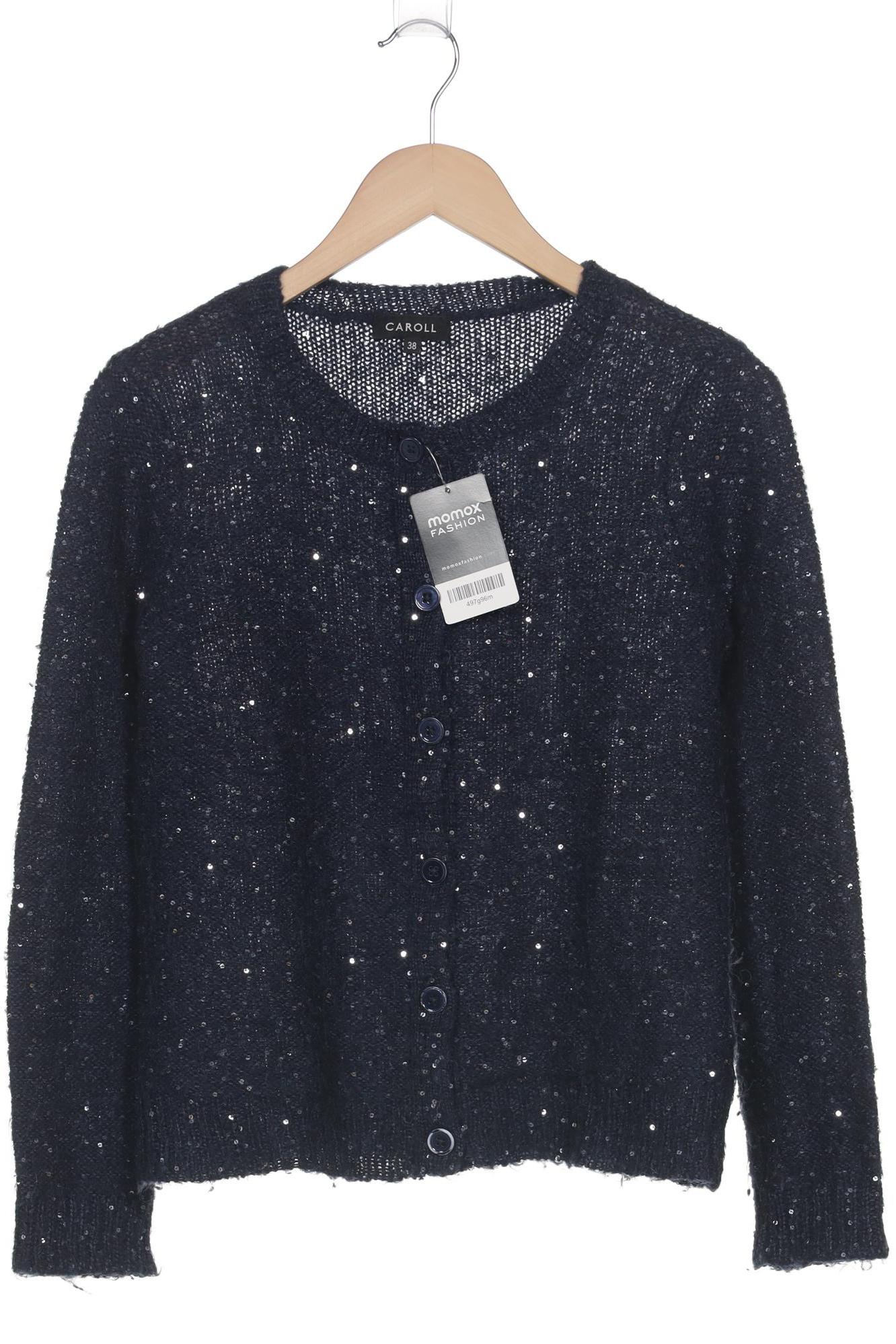 

caroll Damen Strickjacke, marineblau, Gr. 38