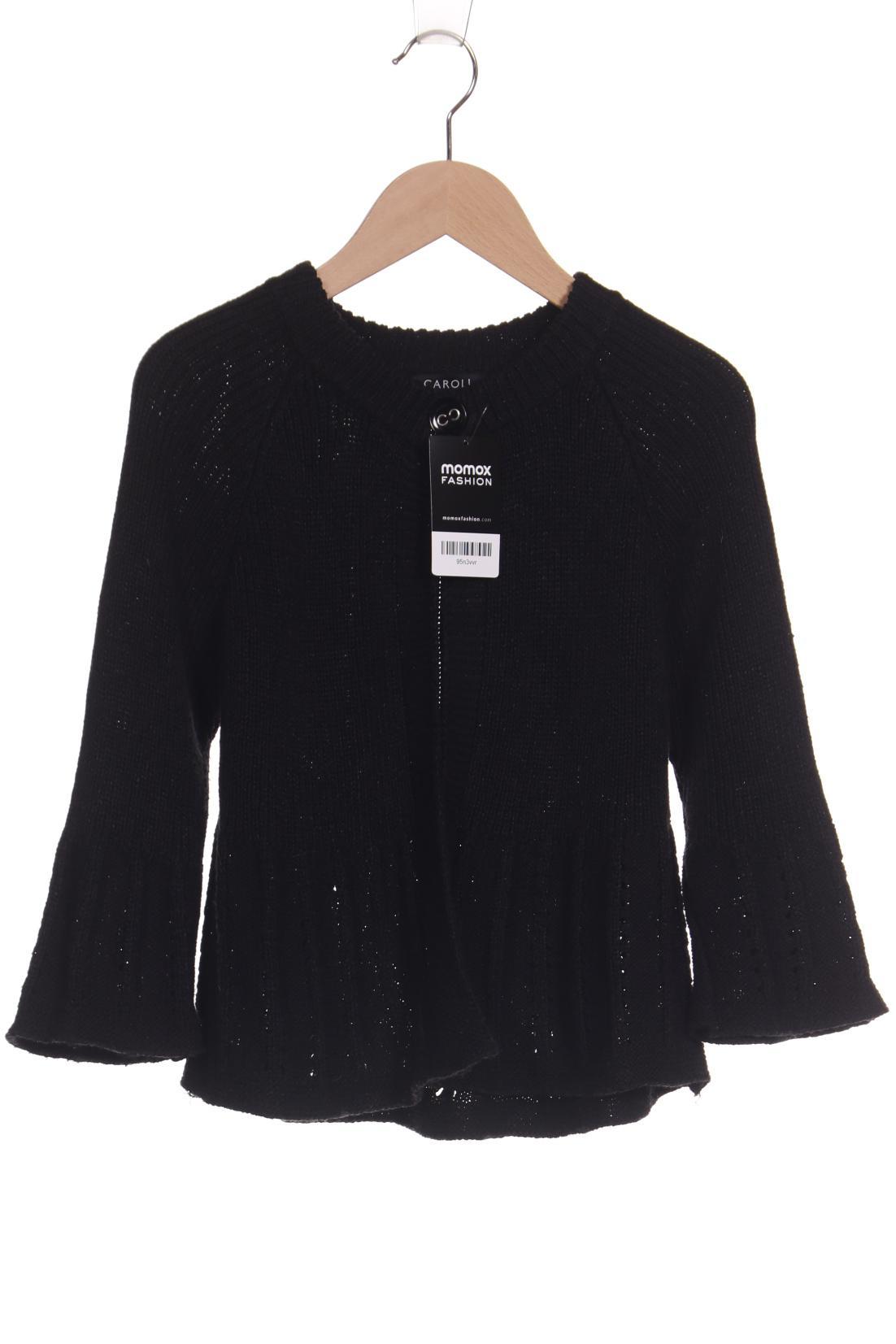 

caroll Damen Strickjacke, schwarz, Gr. 36