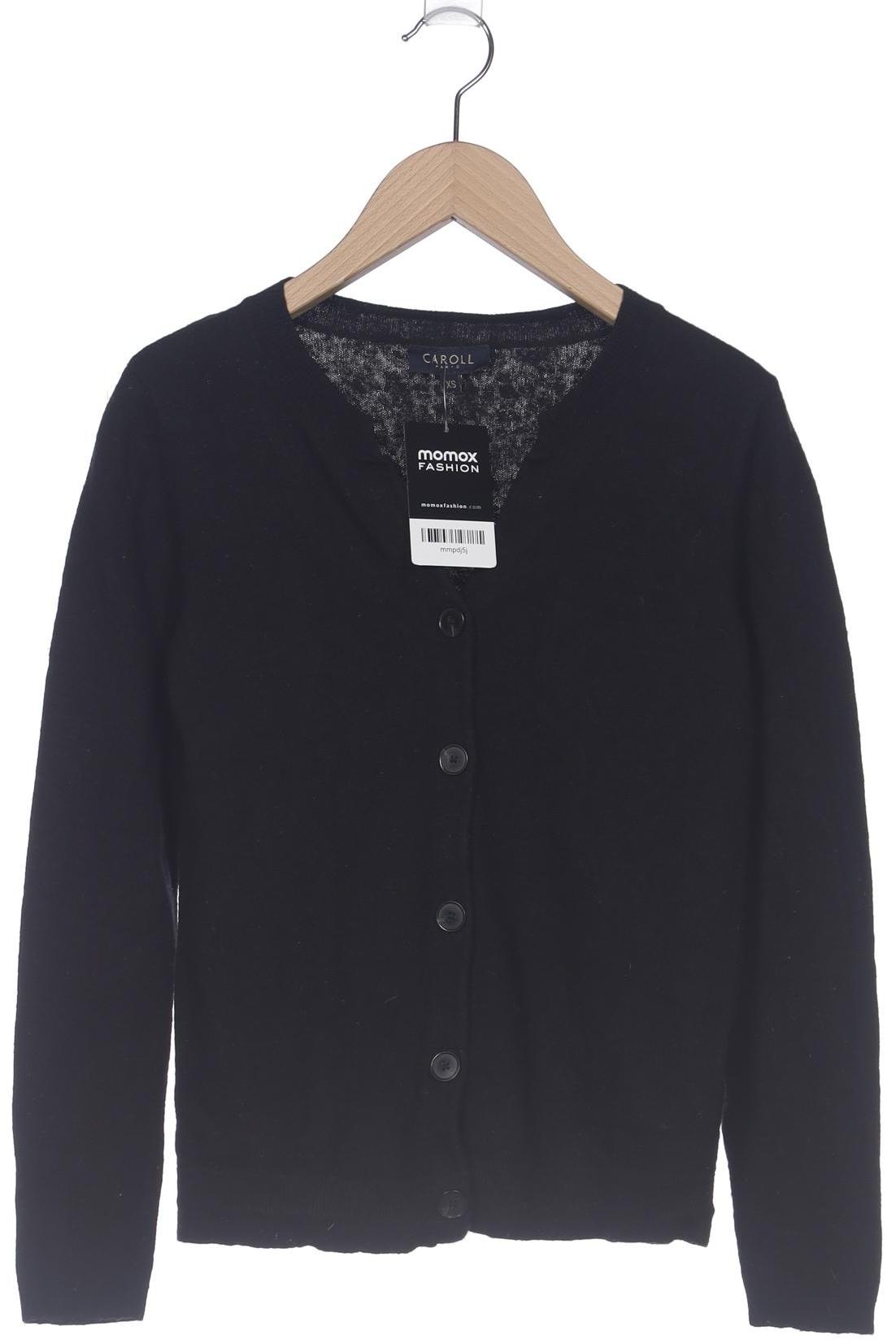 

caroll Damen Strickjacke, schwarz, Gr. 34
