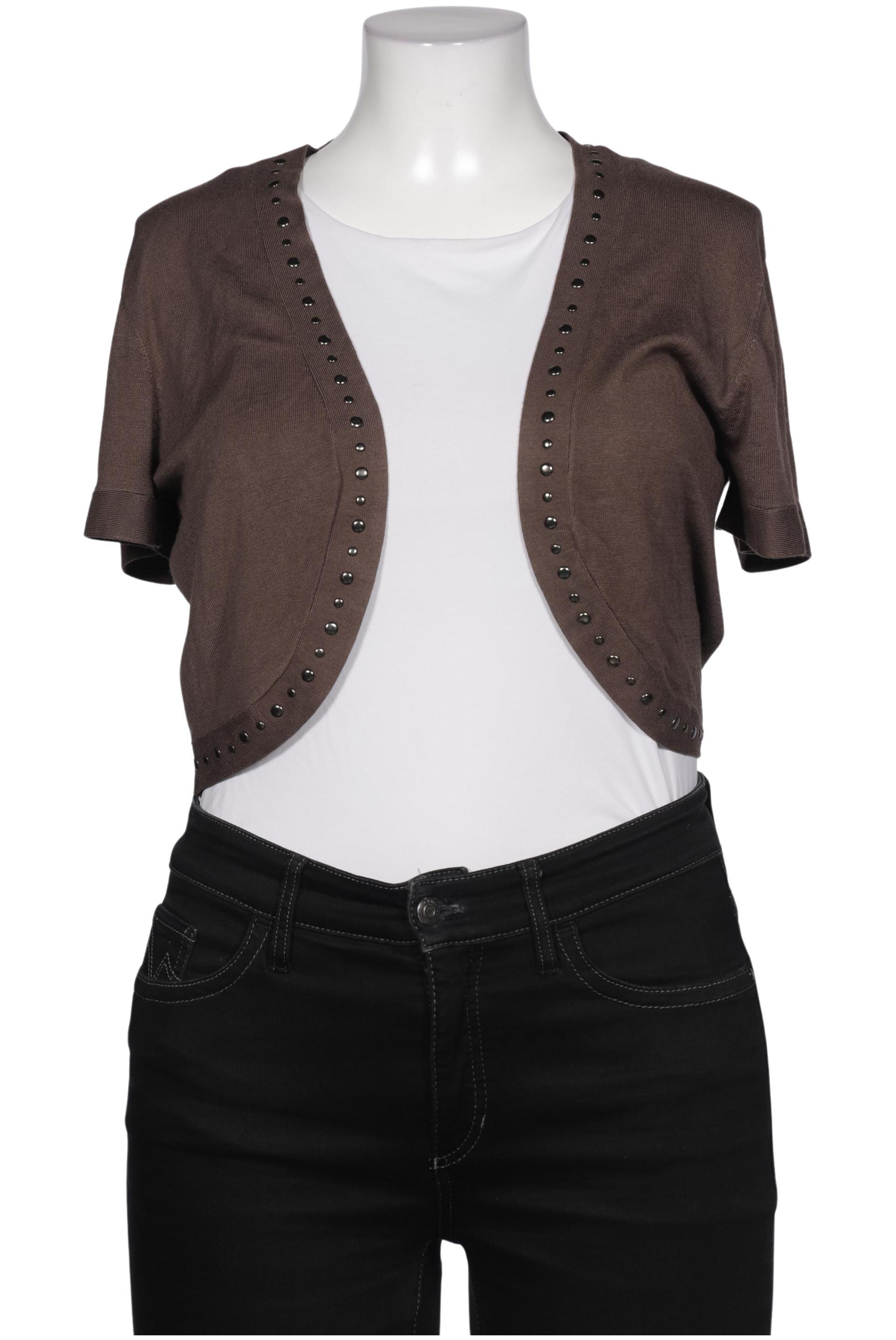 

caroll Damen Strickjacke, braun, Gr. 44