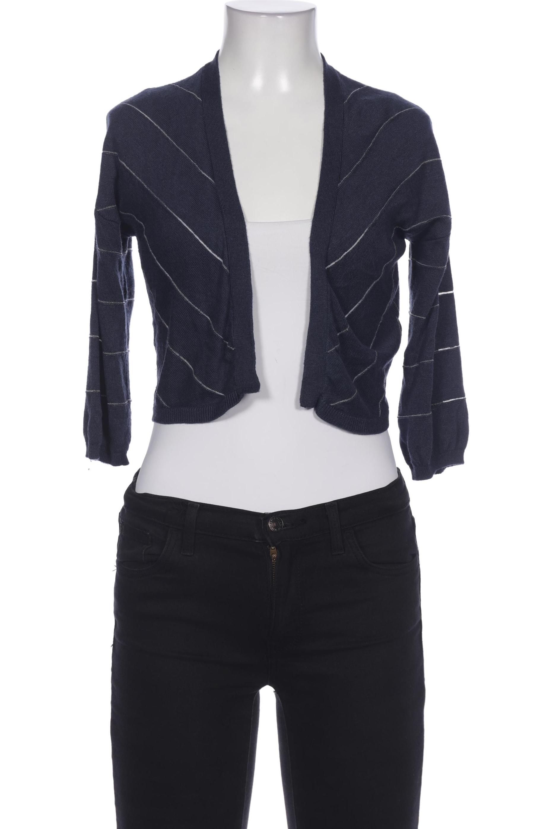 

caroll Damen Strickjacke, blau, Gr. 34