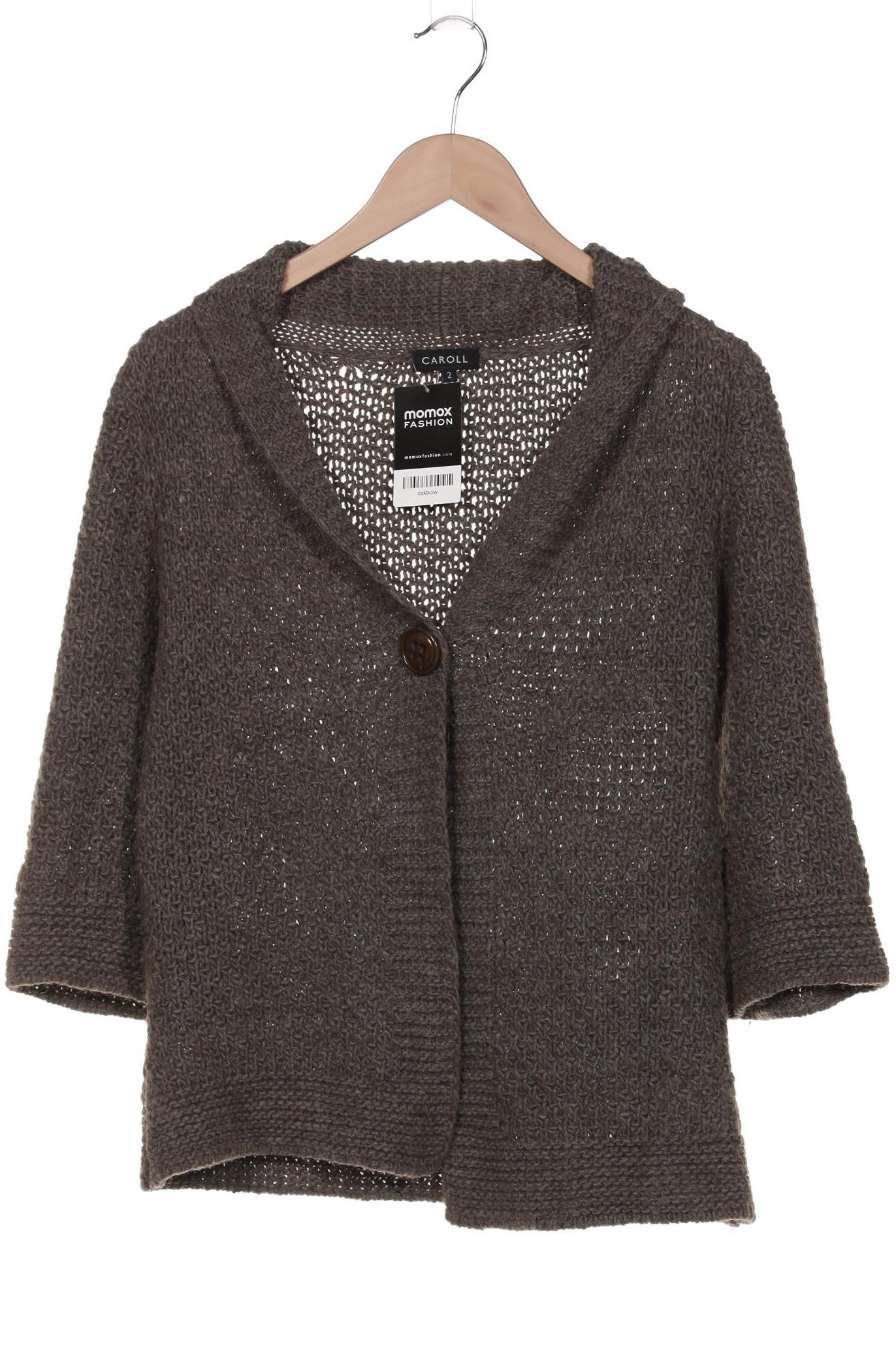 

caroll Damen Strickjacke, braun, Gr. 42